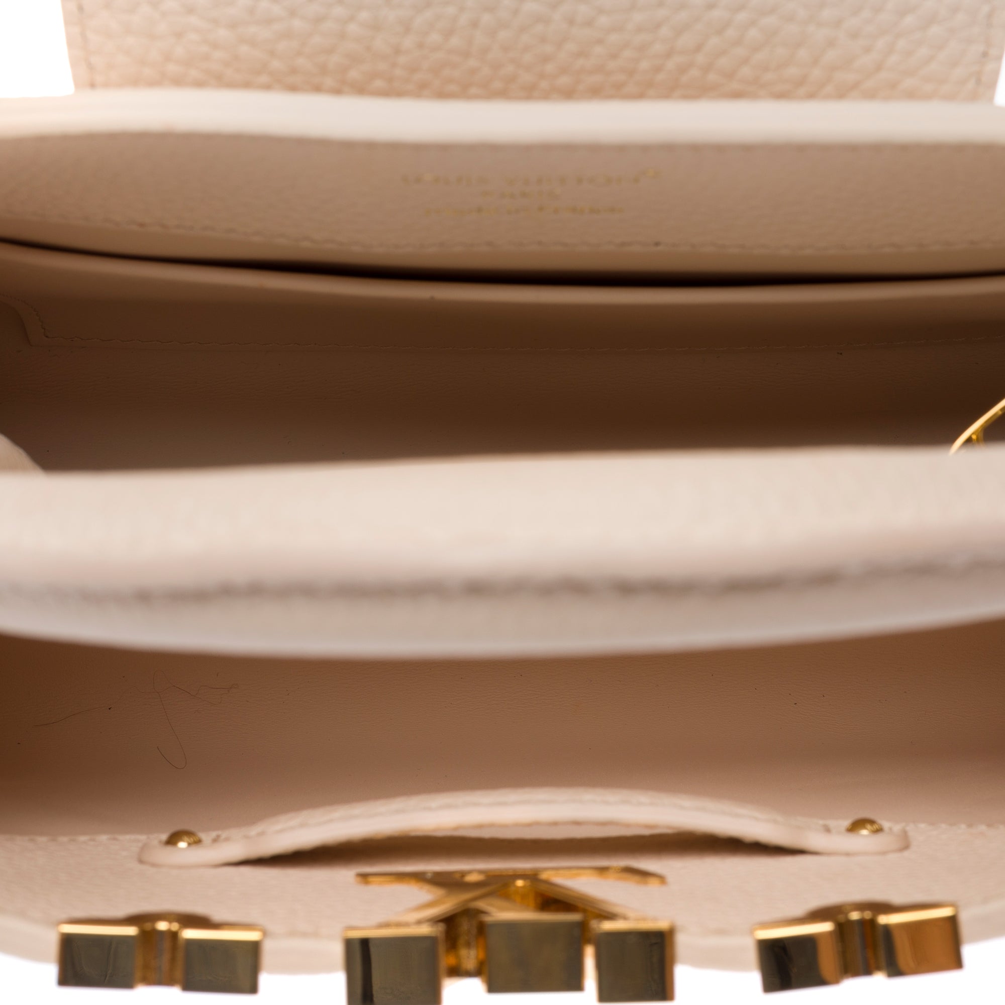 Sac LOUIS VUITTON Capucines en Cuir Rose - 103496