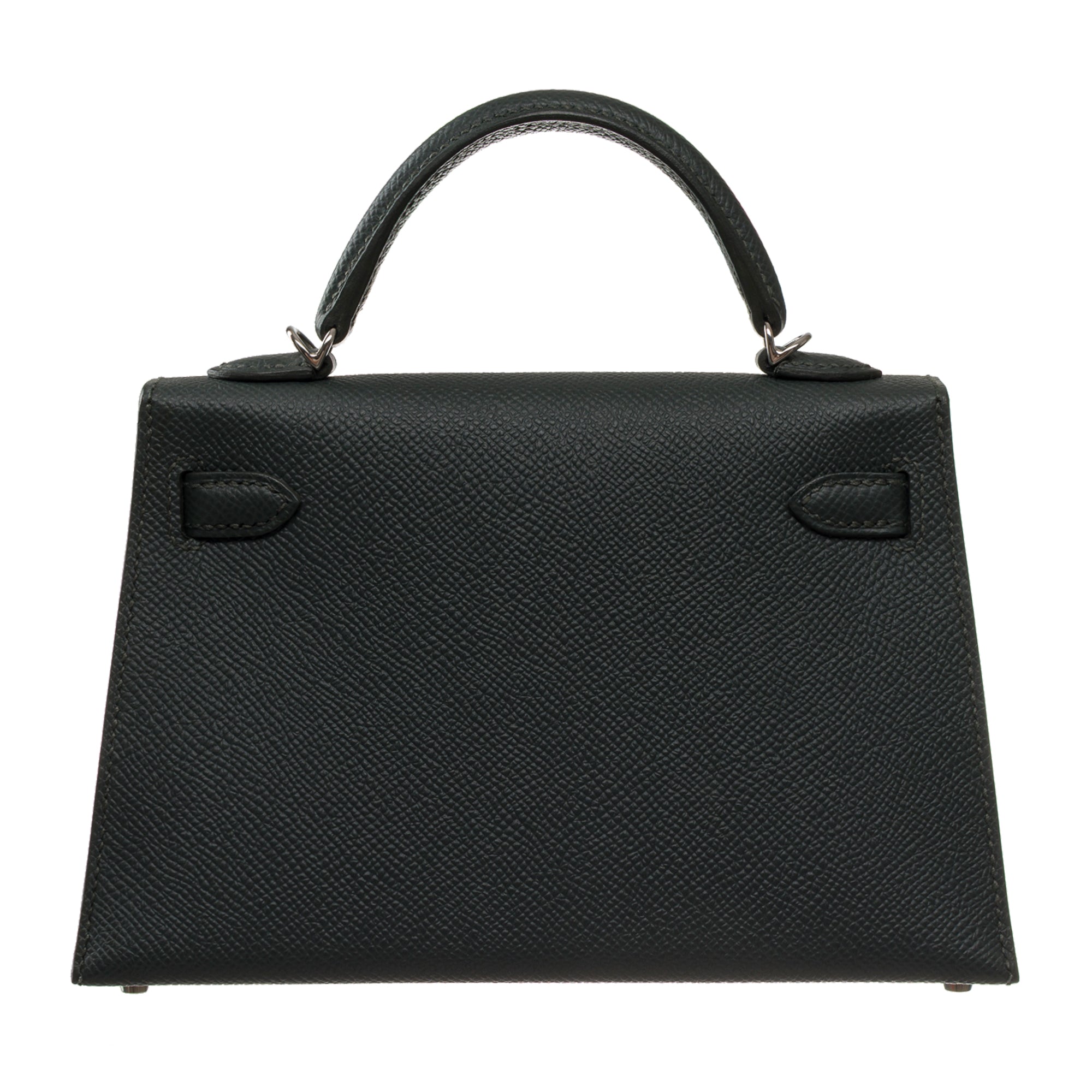 Sac HERMES Kelly Mini en Cuir Vert - 103497
