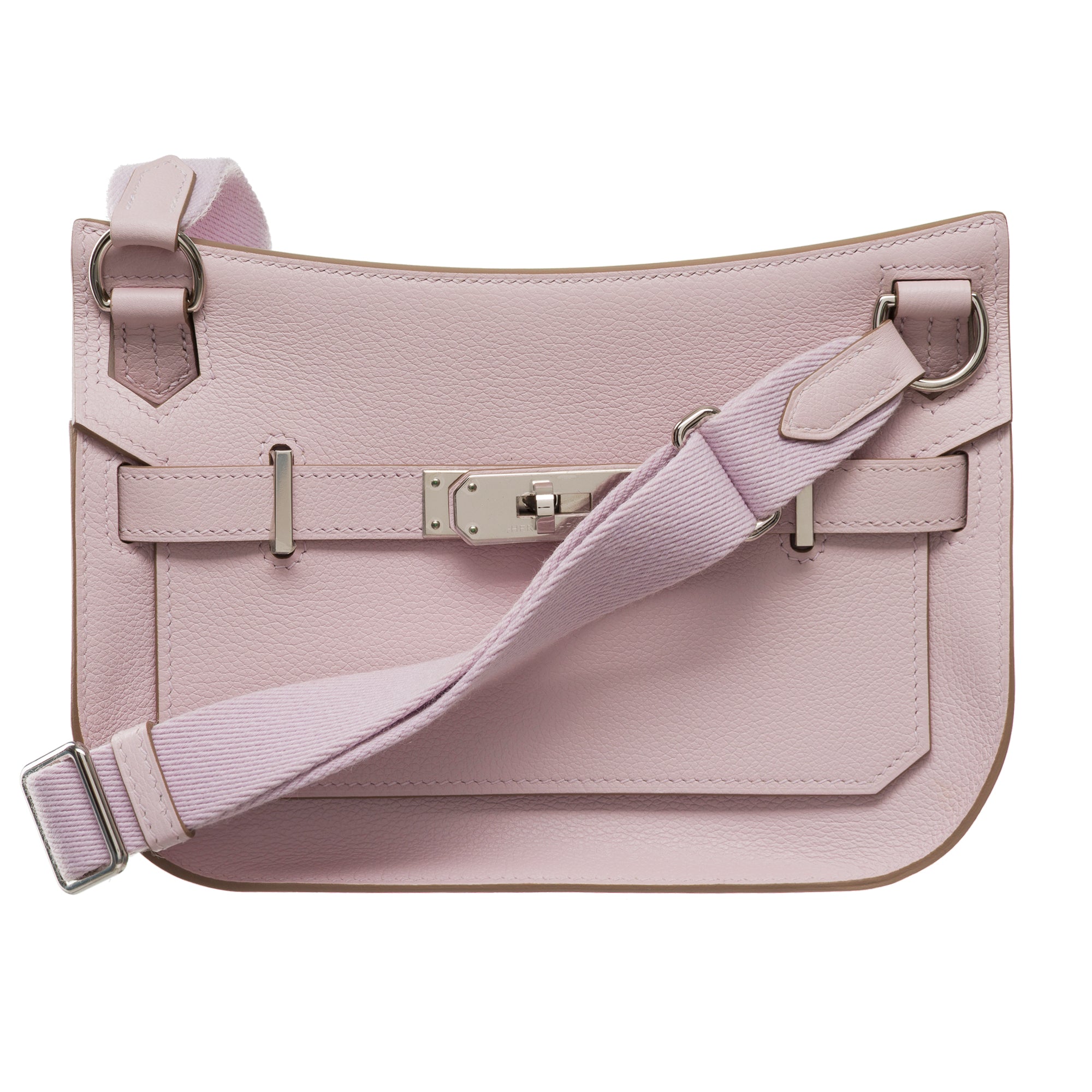 Sac HERMES Jypsiere en Cuir Violet - 103498