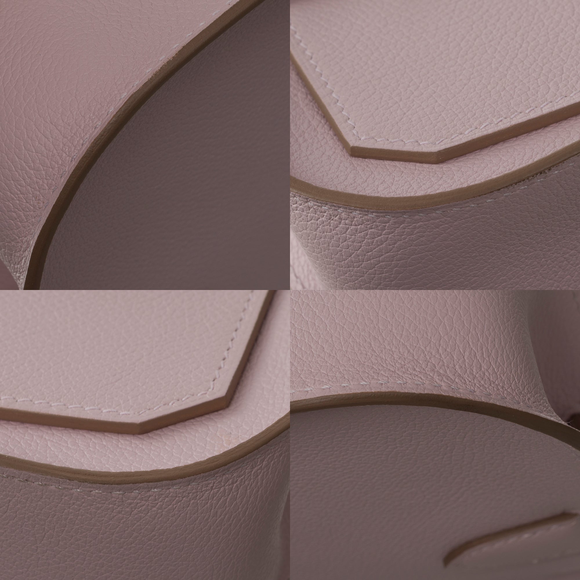 Sac HERMES Jypsiere en Cuir Violet - 103498