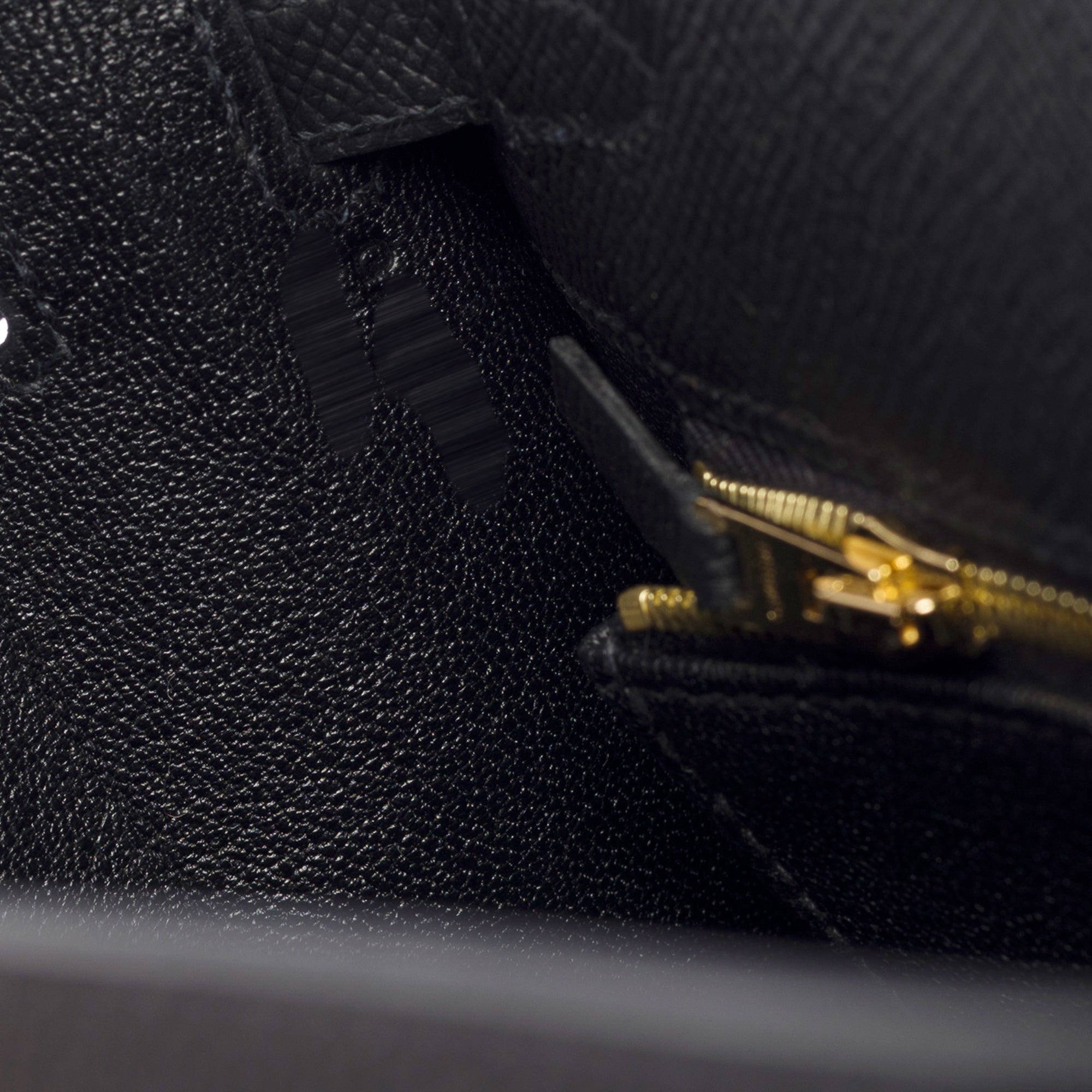 Sac HERMES Kelly 25 en Cuir Noir - 103510