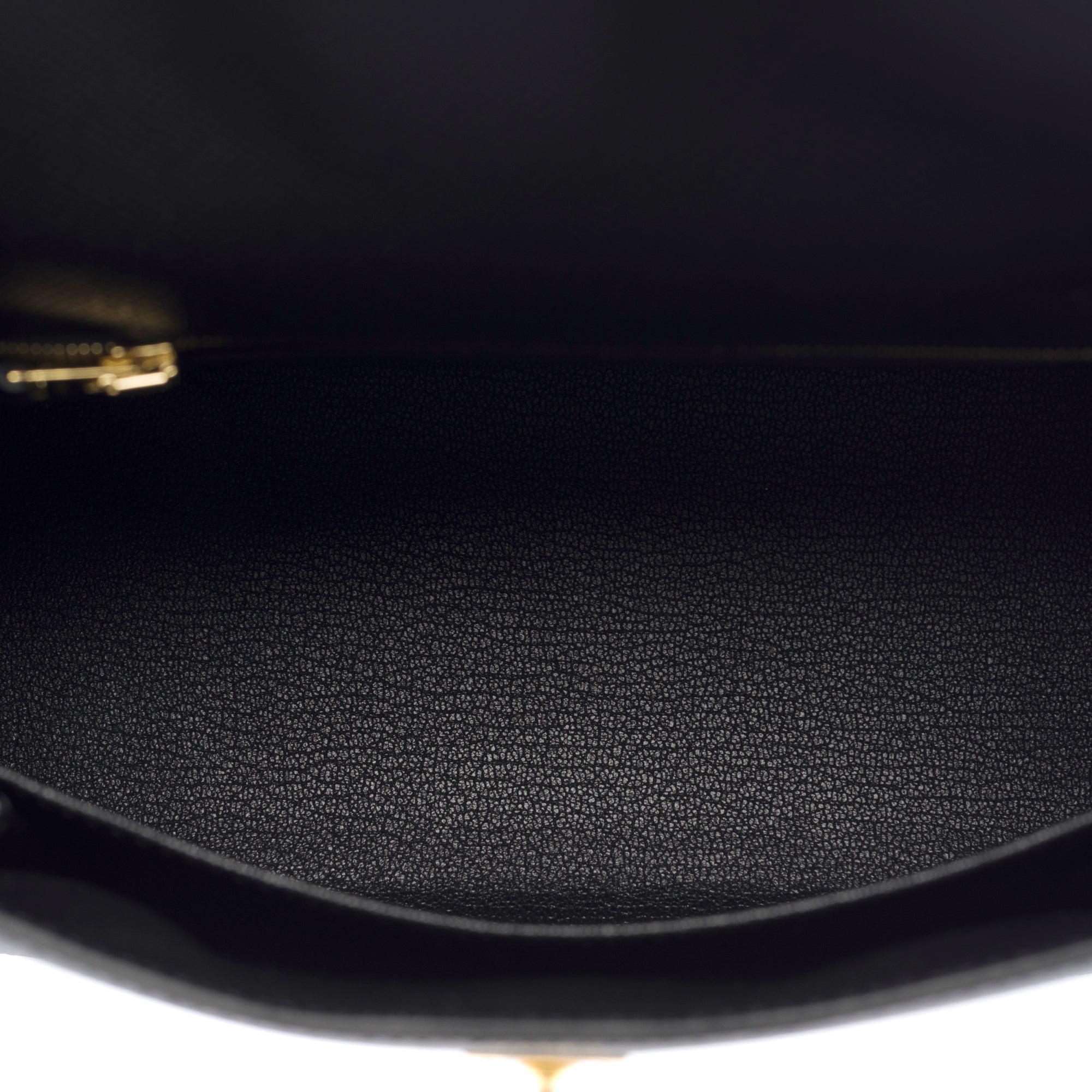 Sac HERMES Kelly 25 en Cuir Noir - 103510