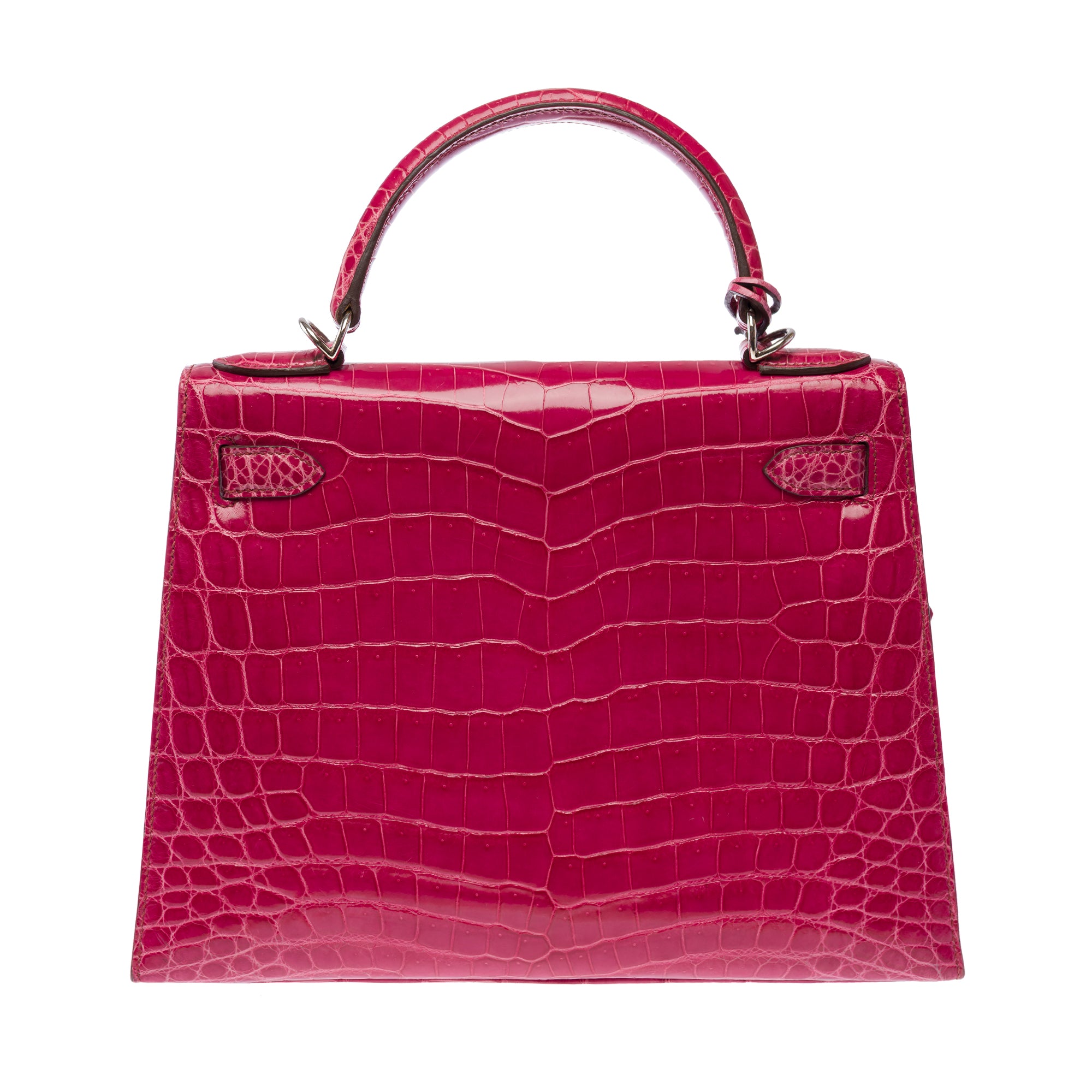Sac HERMES Kelly 28 en Cuirs exotiques Rose - 103511