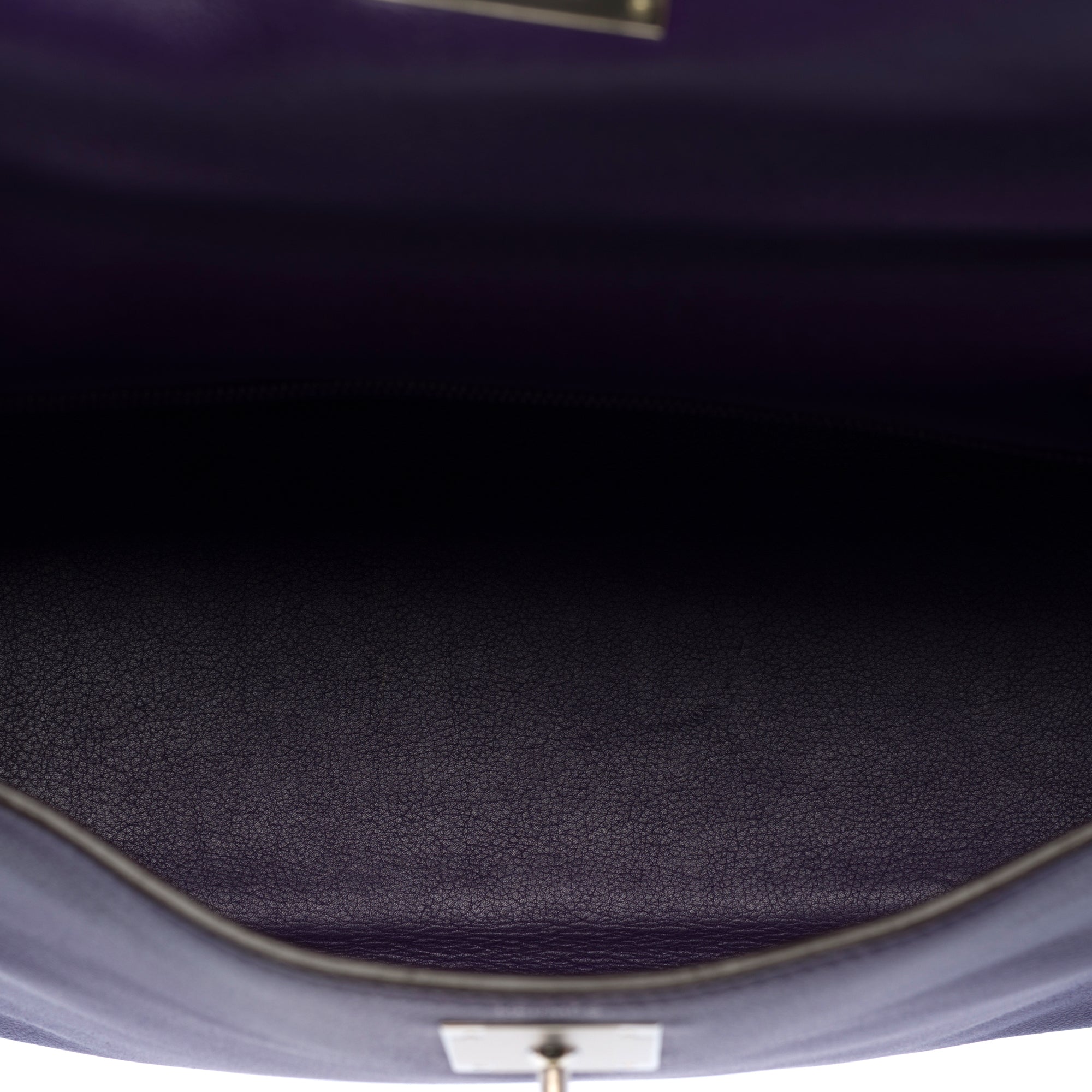 Sac HERMES Kelly 28 en Cuir Violet - 103502