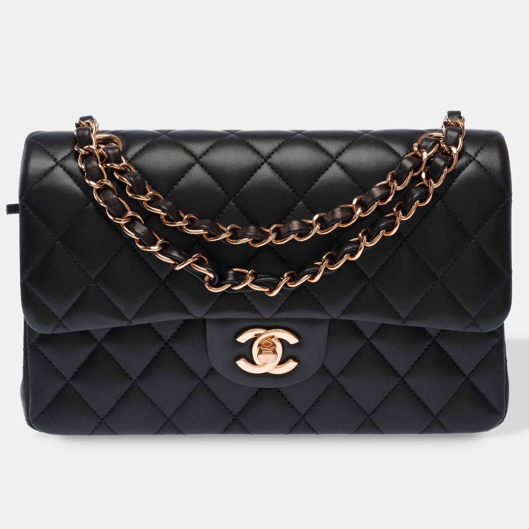 Sac CHANEL Timeless/Classique en Cuir Noir - 103504