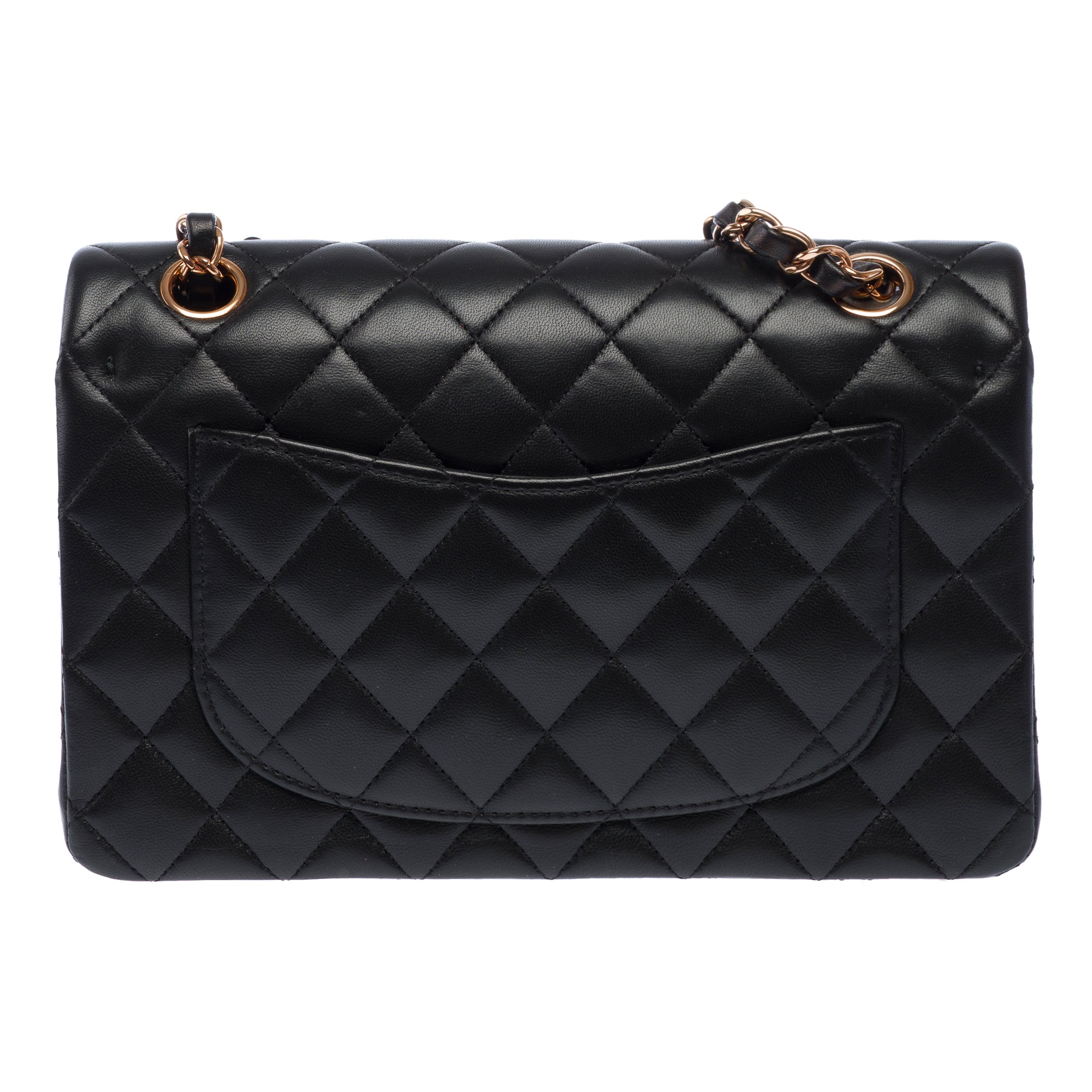Sac CHANEL Timeless/Classique en Cuir Noir - 103504