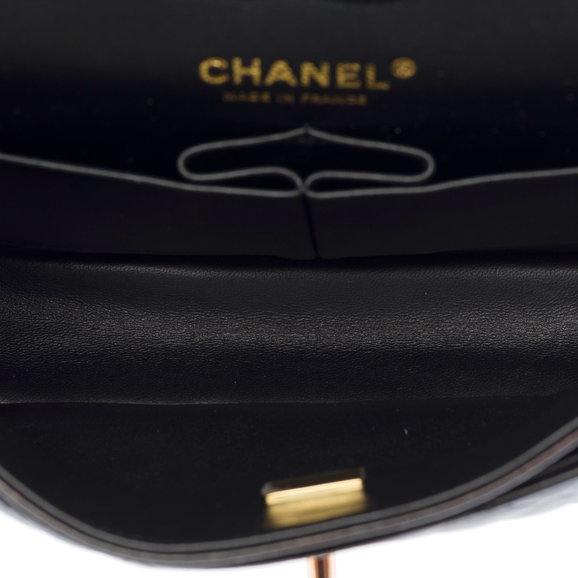 Sac CHANEL Timeless/Classique en Cuir Noir - 103504