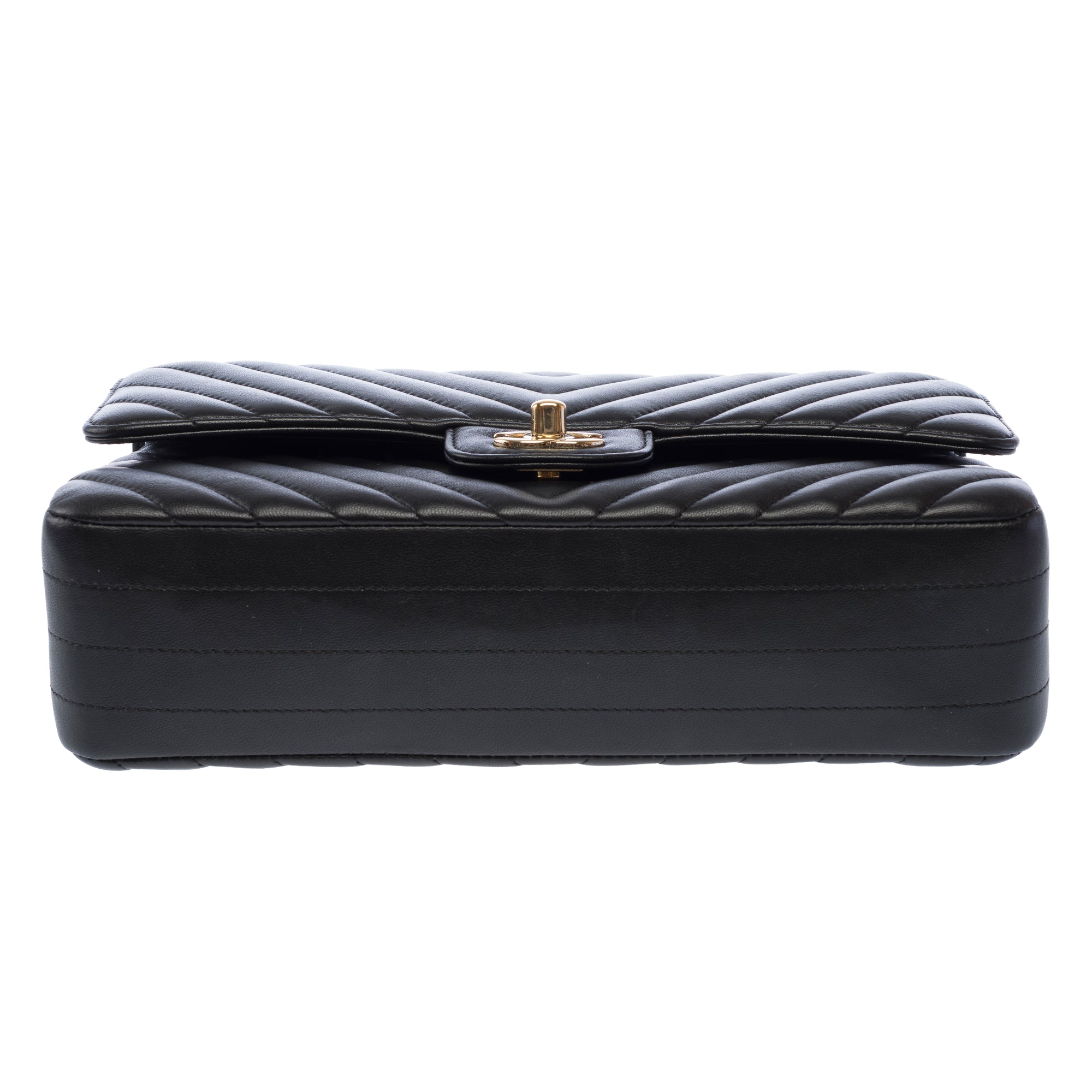 Sac CHANEL Timeless/Classique en Cuir Noir - 103506