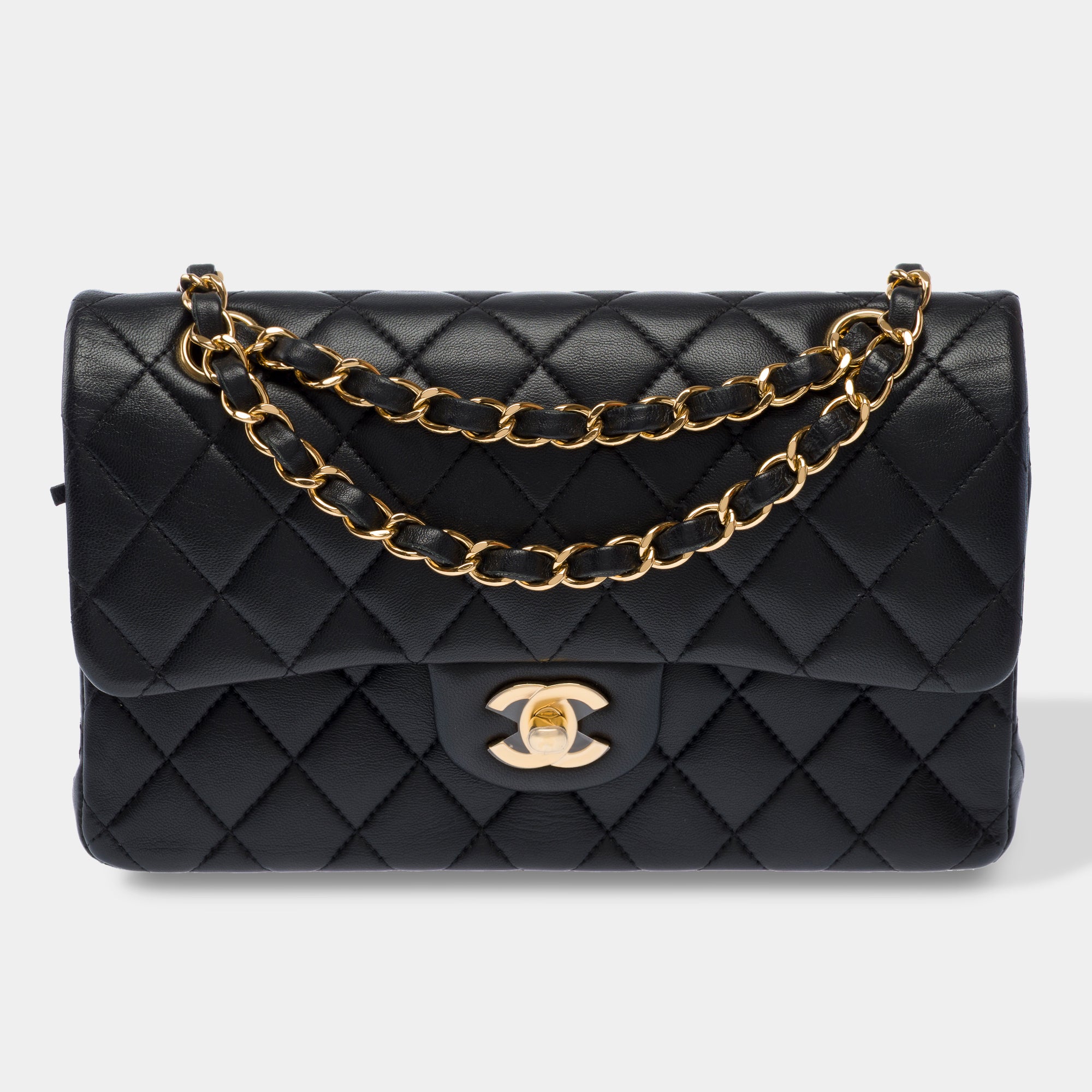 Sac CHANEL Timeless/Classique en Cuir Noir - 103507