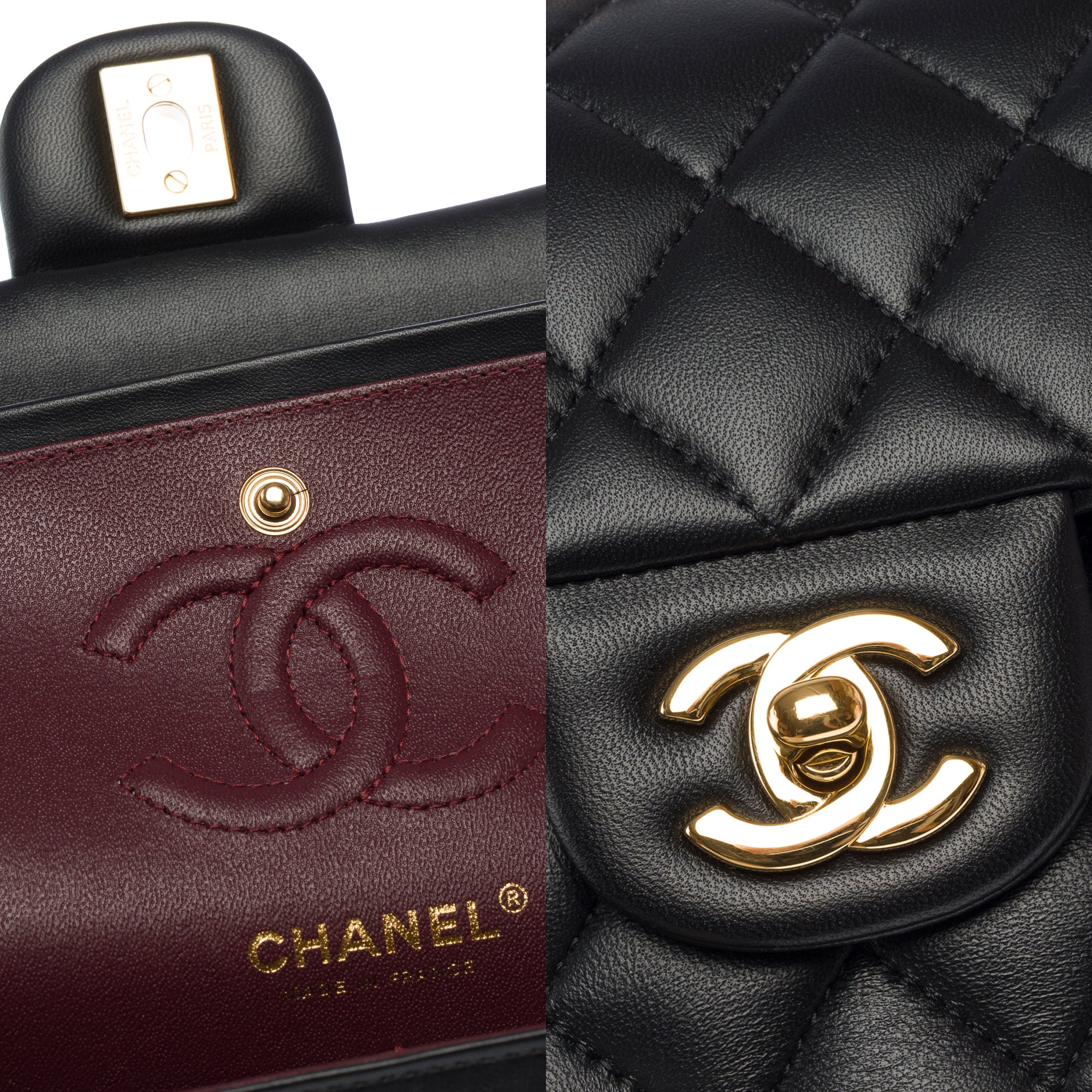 Sac CHANEL Timeless/Classique en Cuir Noir - 103505