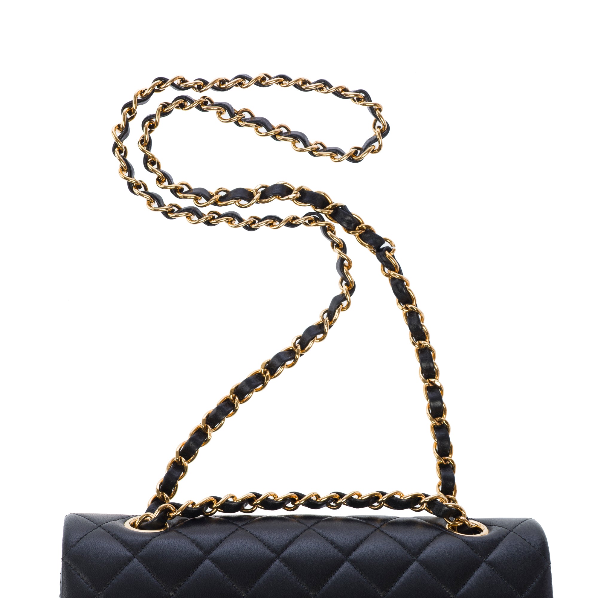 Sac CHANEL Timeless/Classique en Cuir Noir - 103505