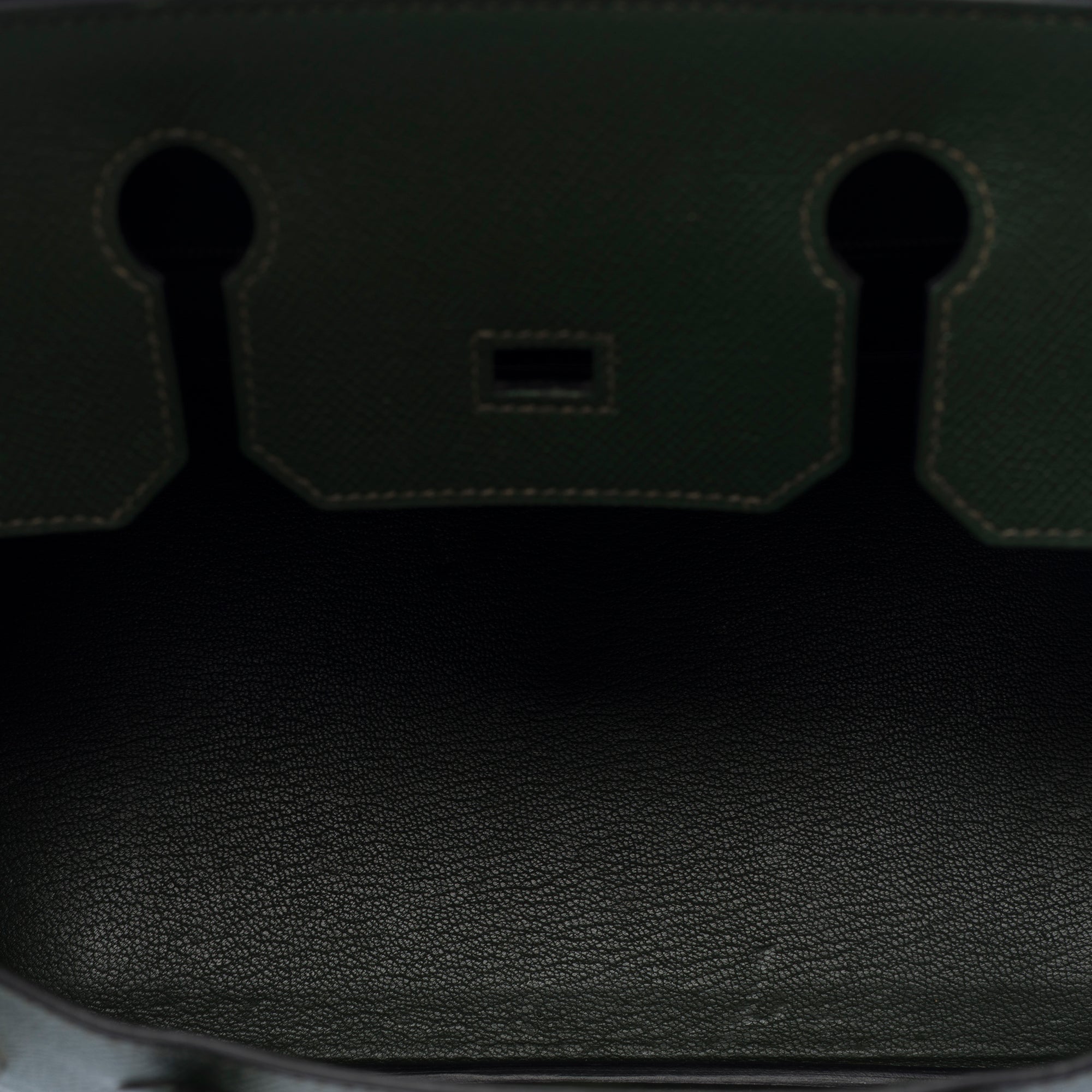 Sac HERMES Birkin 30 en Cuir Vert - 103577