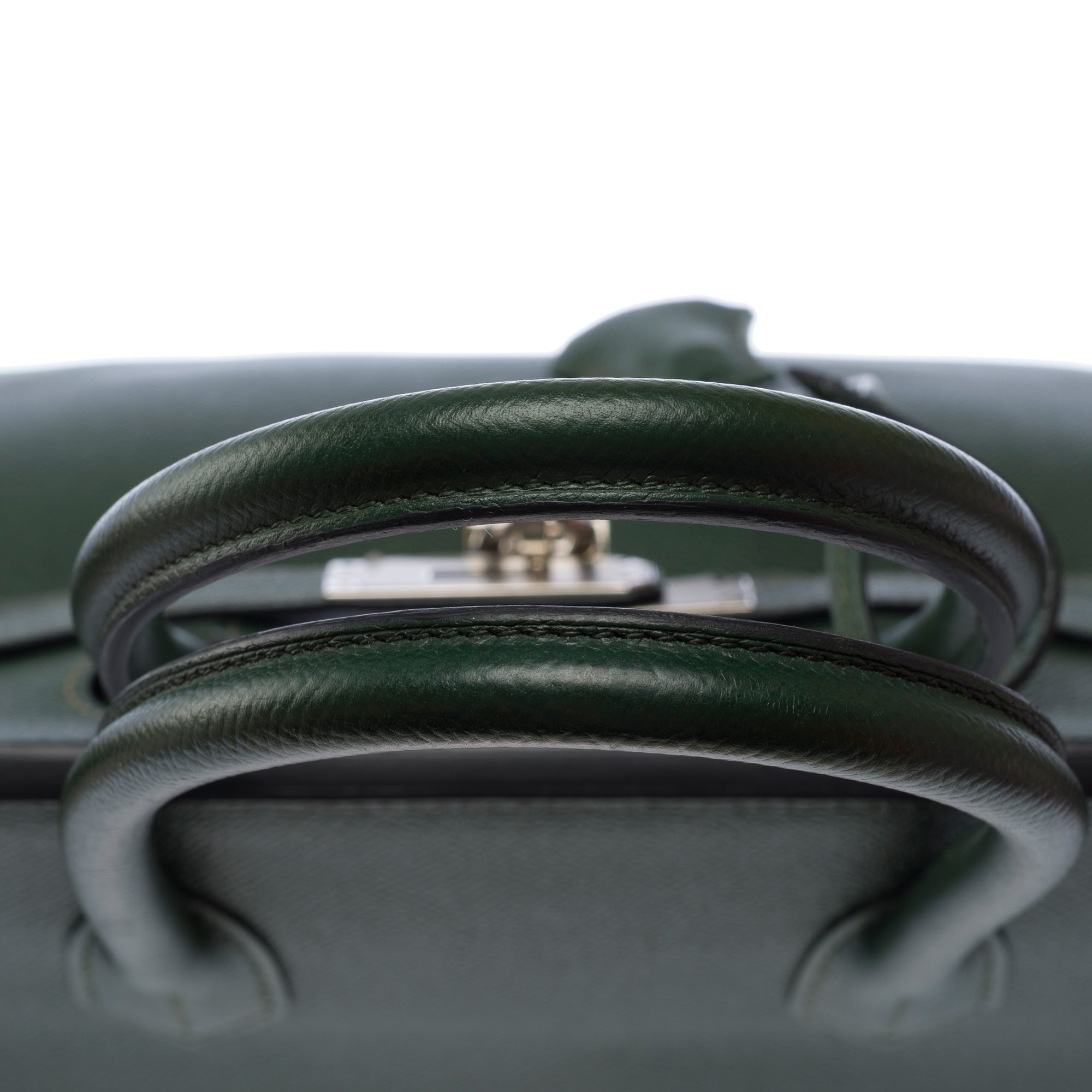 Sac HERMES Birkin 30 en Cuir Vert - 103577