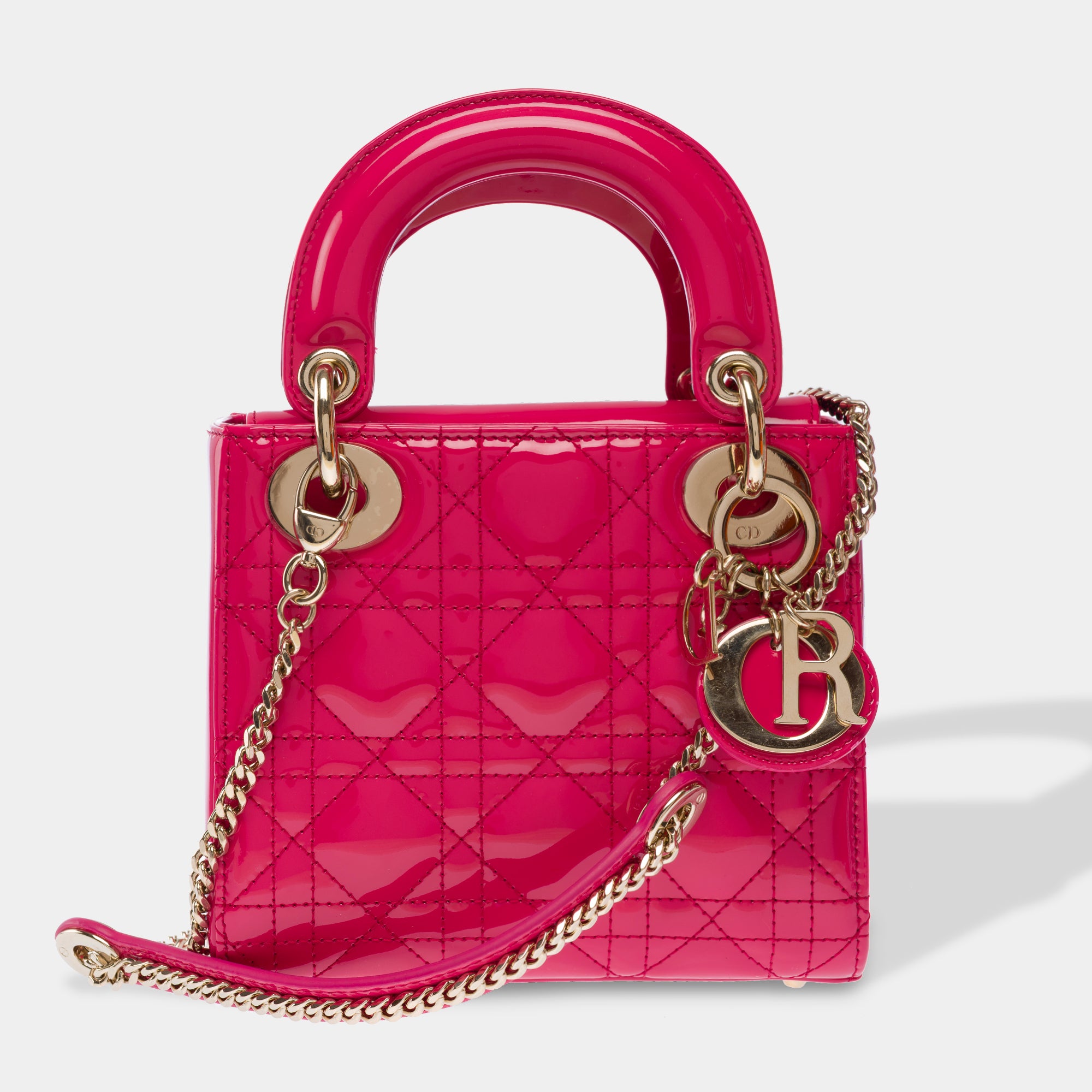 Sac DIOR Lady Dior en Cuir Rose - 103538