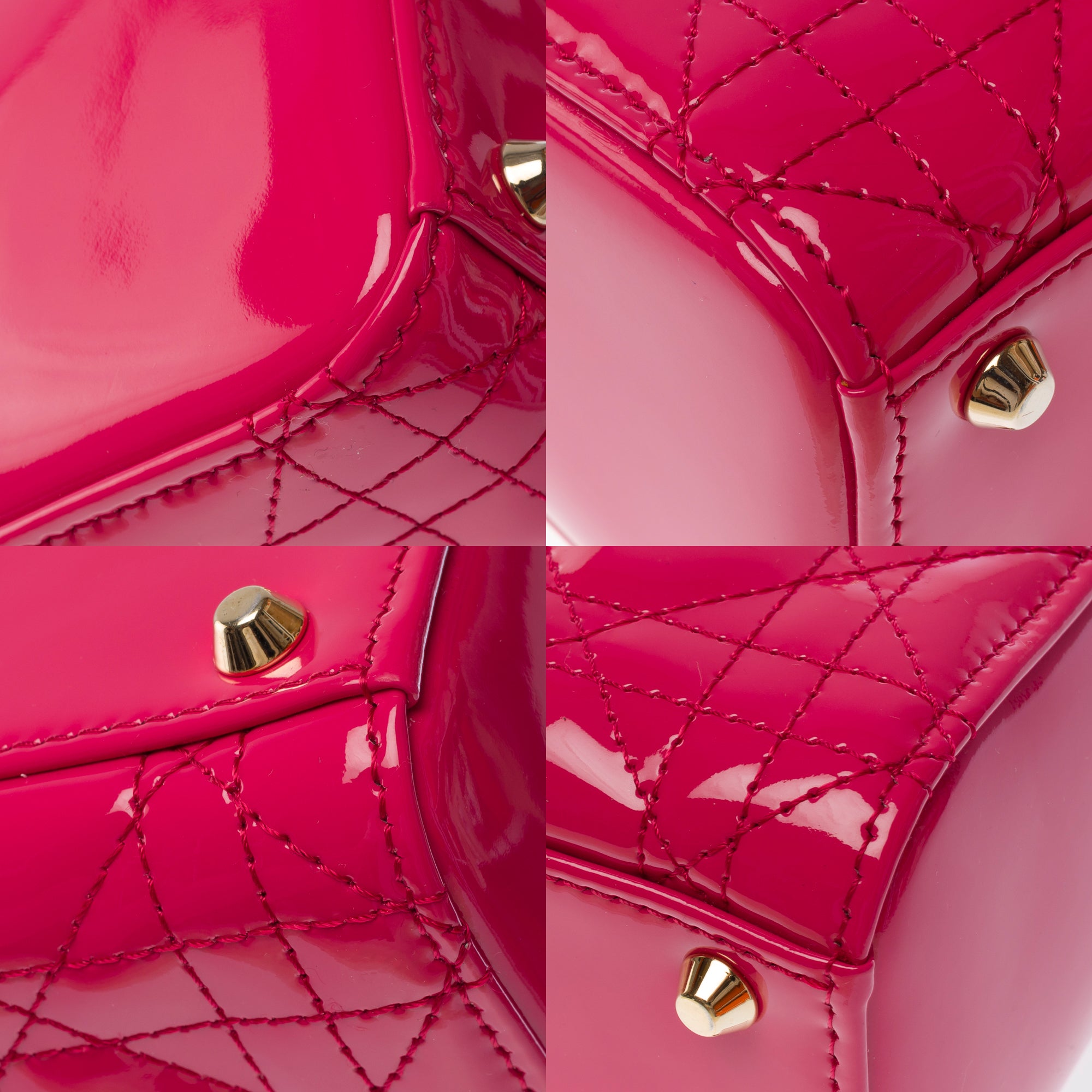 Sac DIOR Lady Dior en Cuir Rose - 103538