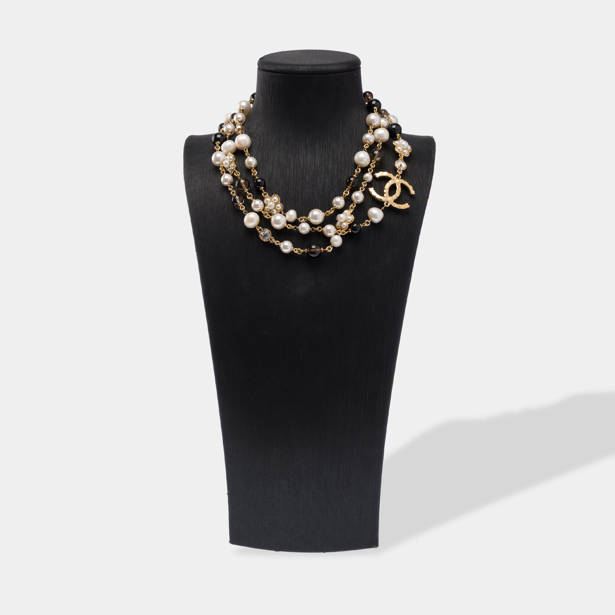 Bijoux CHANEL CC en Perle Doré - 103519