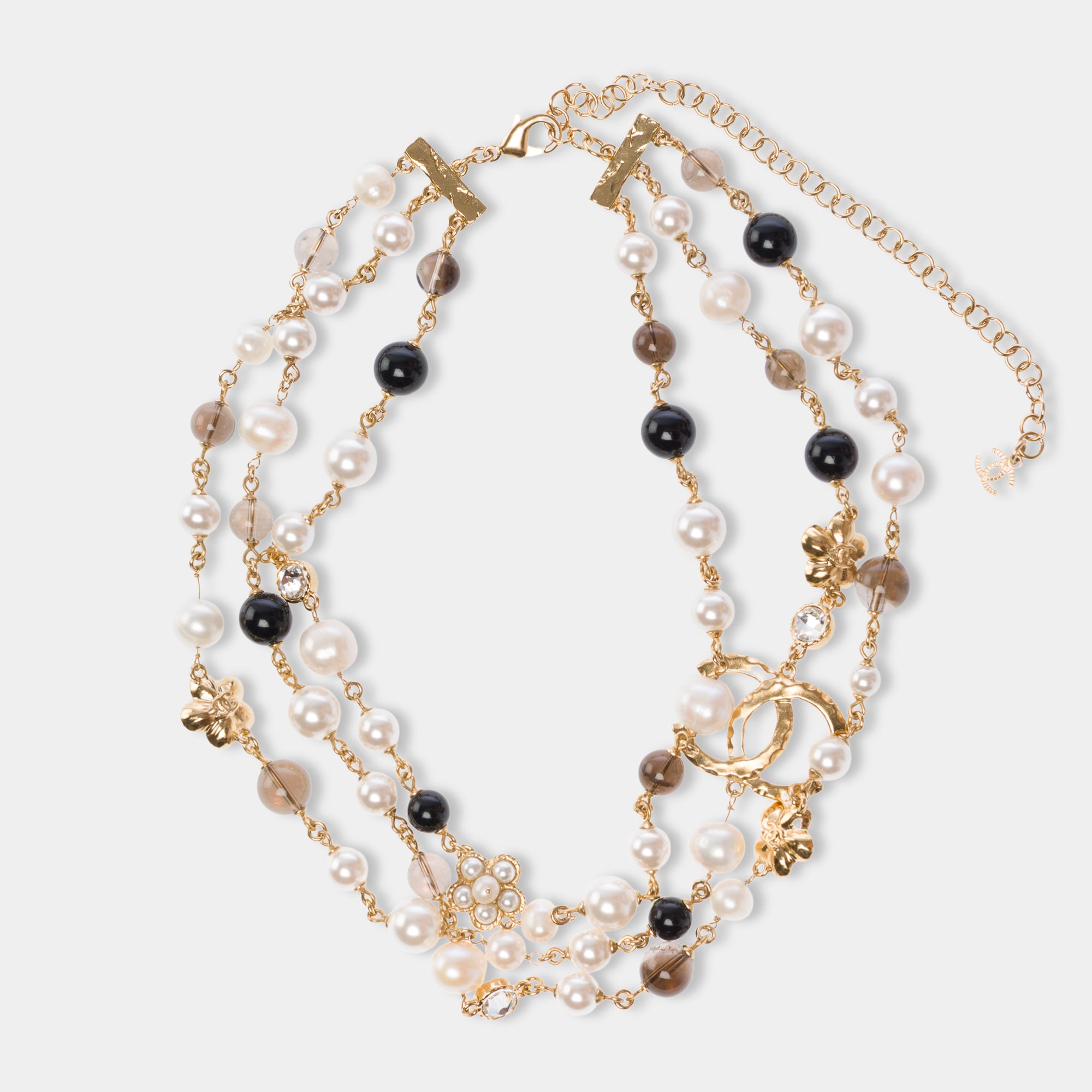 Bijoux CHANEL CC en Perle Doré - 103519