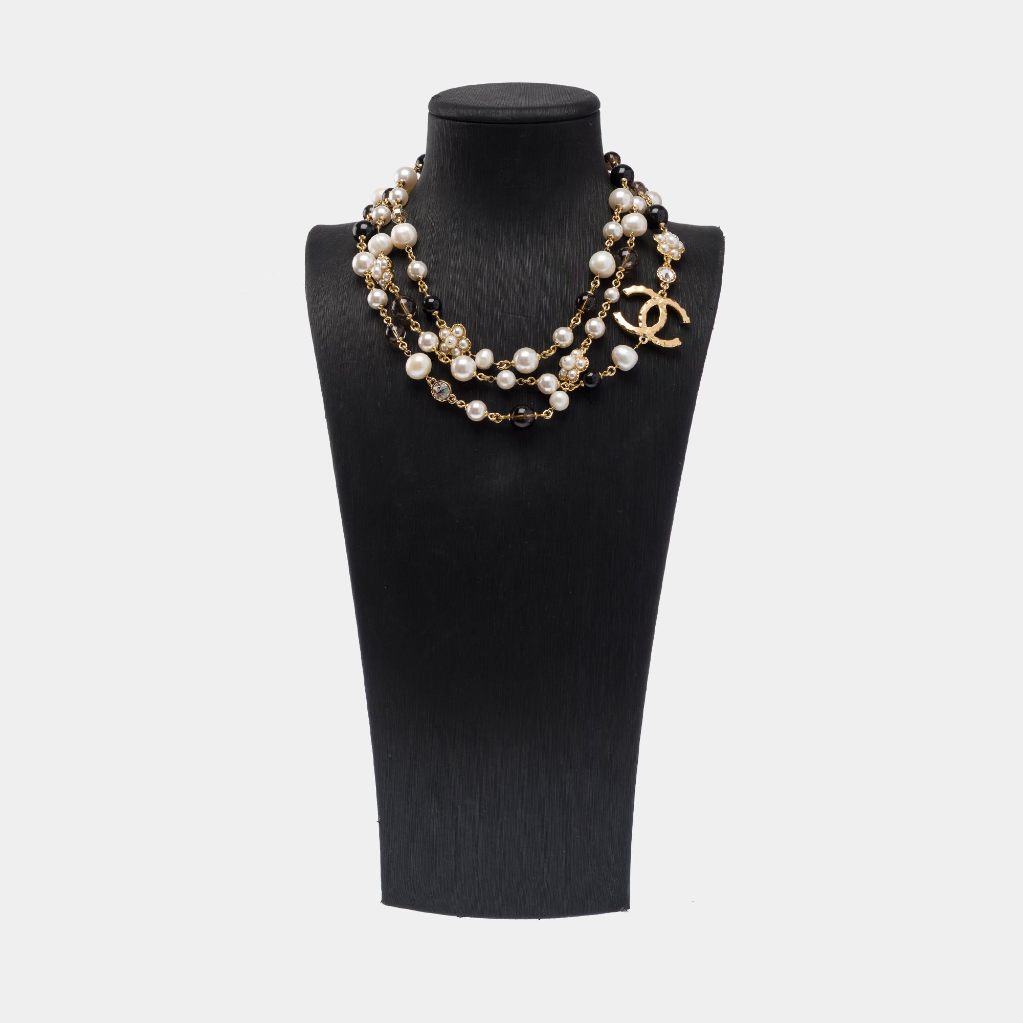 Bijoux CHANEL CC en Perle Doré - 103519