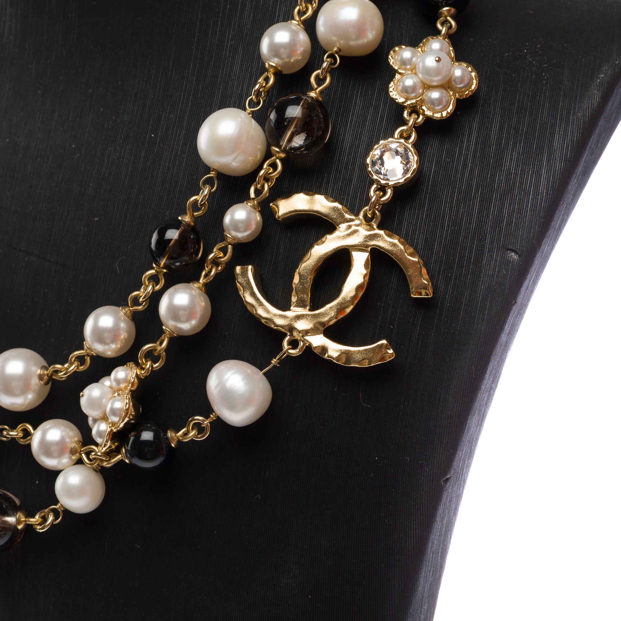 Bijoux CHANEL CC en Perle Doré - 103519