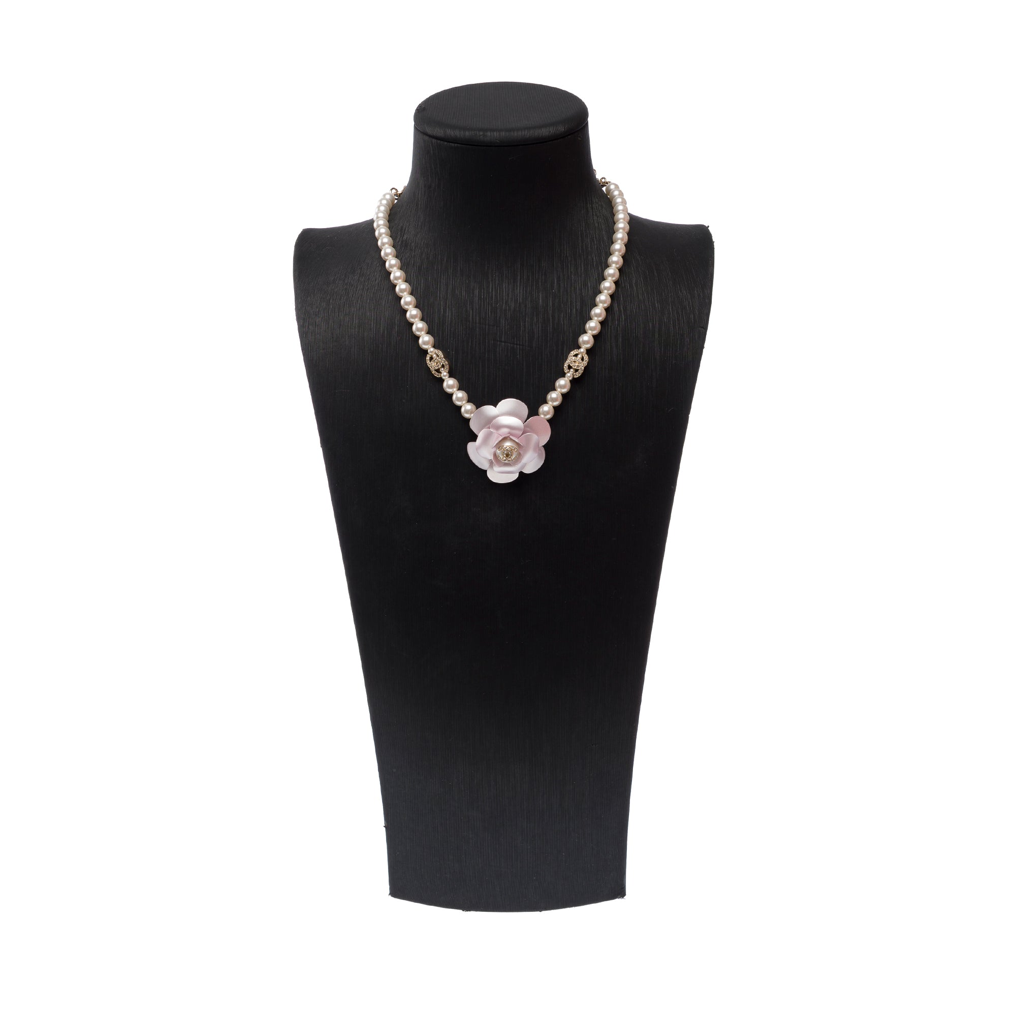 Bijoux CHANEL Camelia en Perle Blanc - 103517