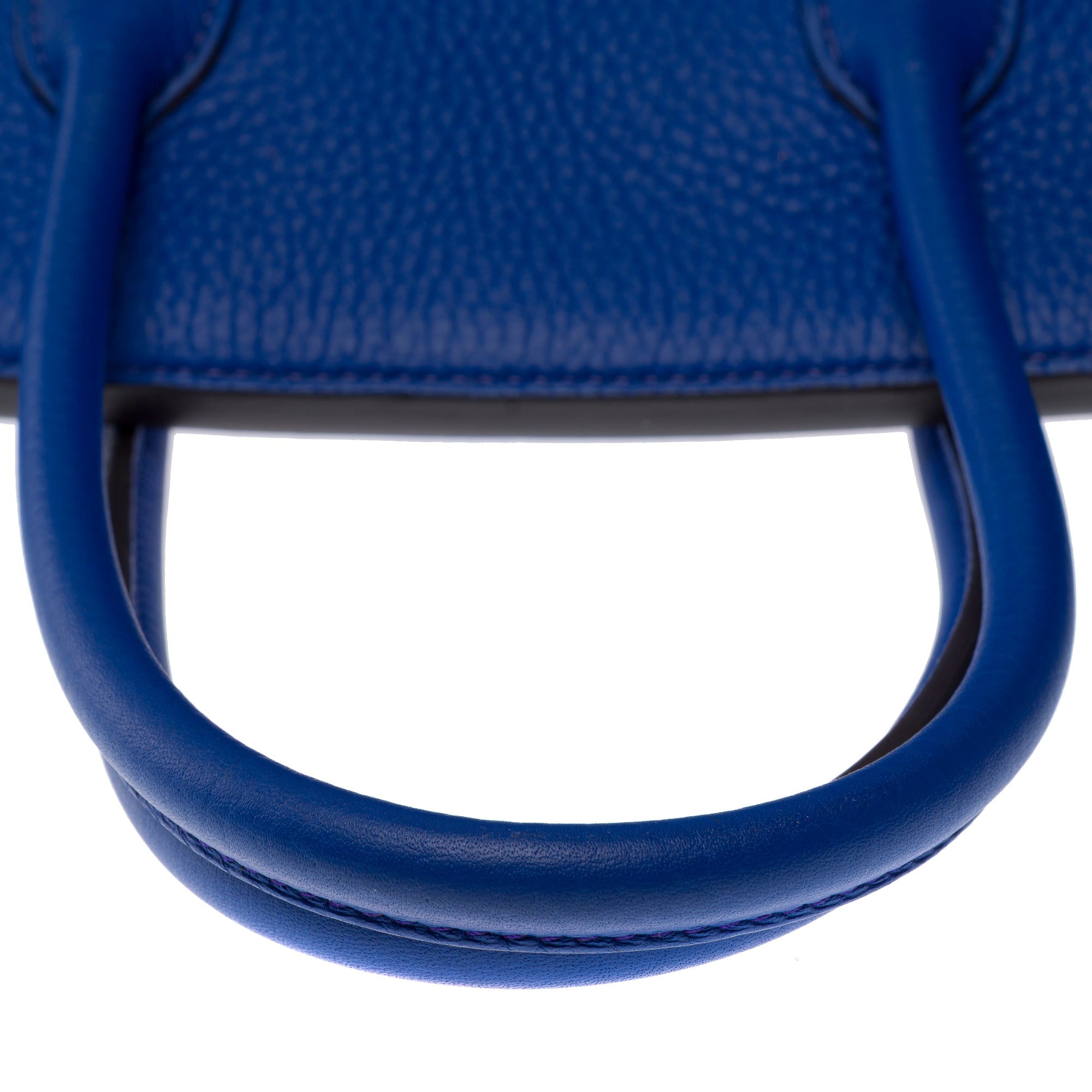 Sac HERMES Birkin 35 en Cuir Bleu - 103551