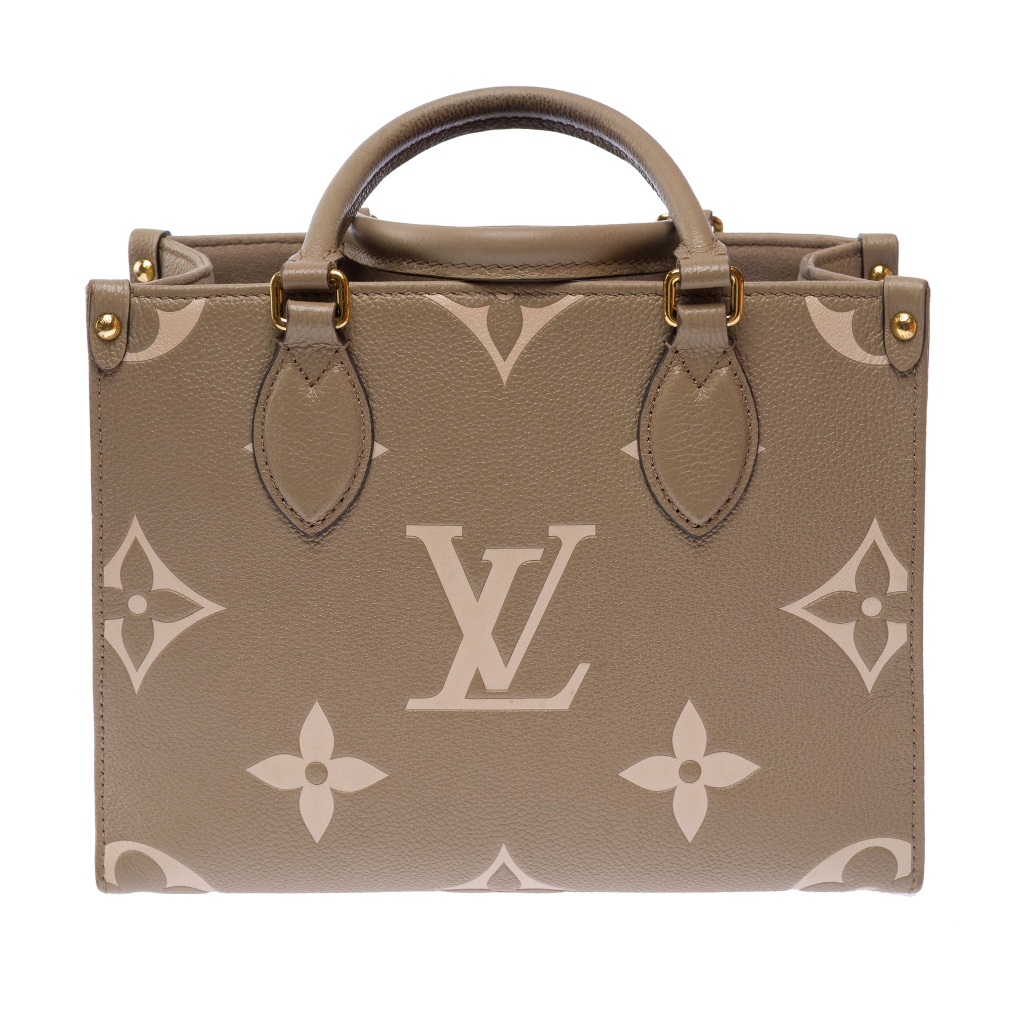 Sac LOUIS VUITTON Onthego en Cuir Gris - 103559