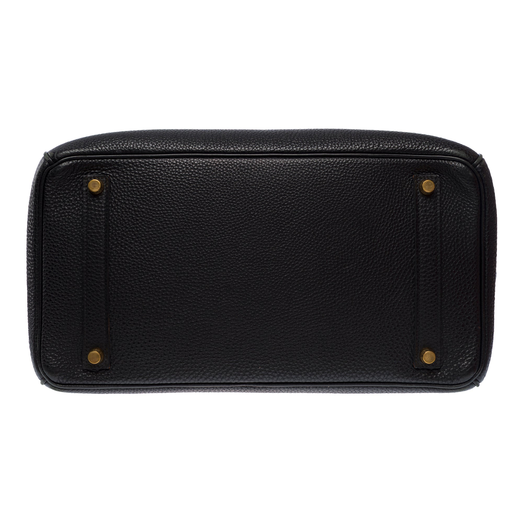 Sac HERMES Birkin 35 en Cuir Noir - 103558