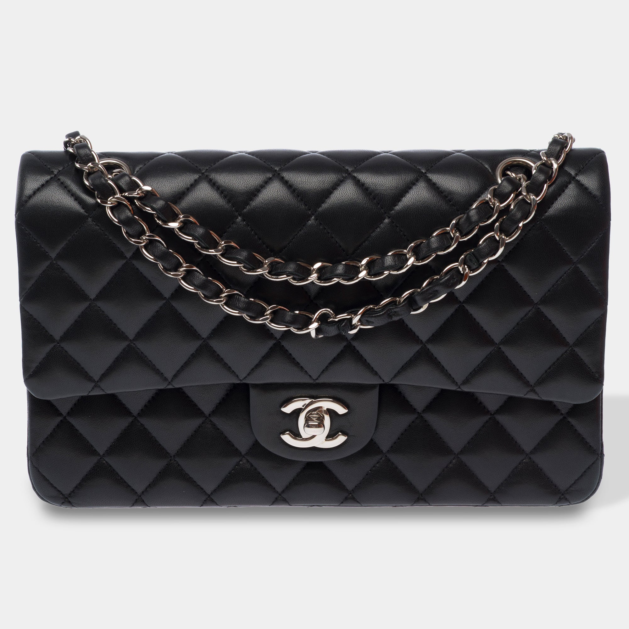 Sac CHANEL Timeless/Classique en Cuir Noir - 103568