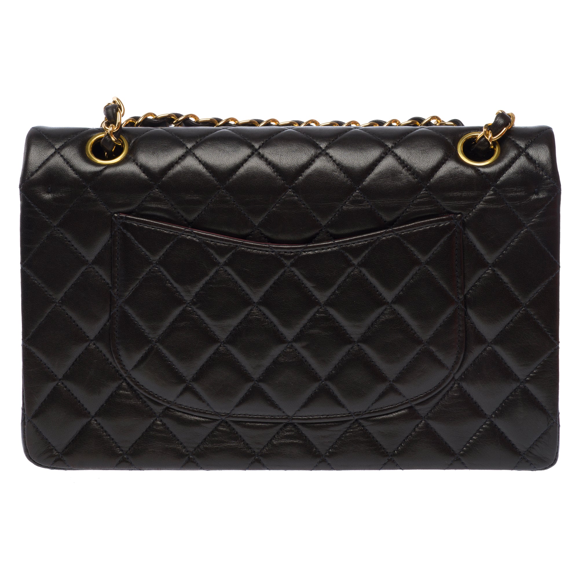 Sac CHANEL Timeless/Classique en Cuir Noir - 103573