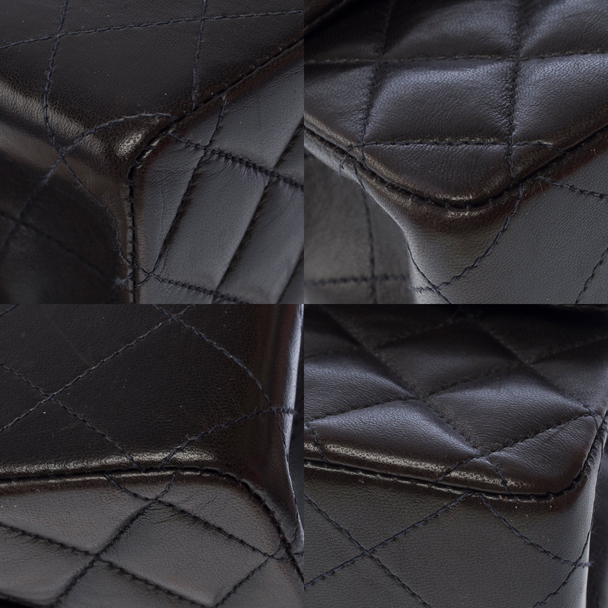 Sac CHANEL Timeless/Classique en Cuir Noir - 103573