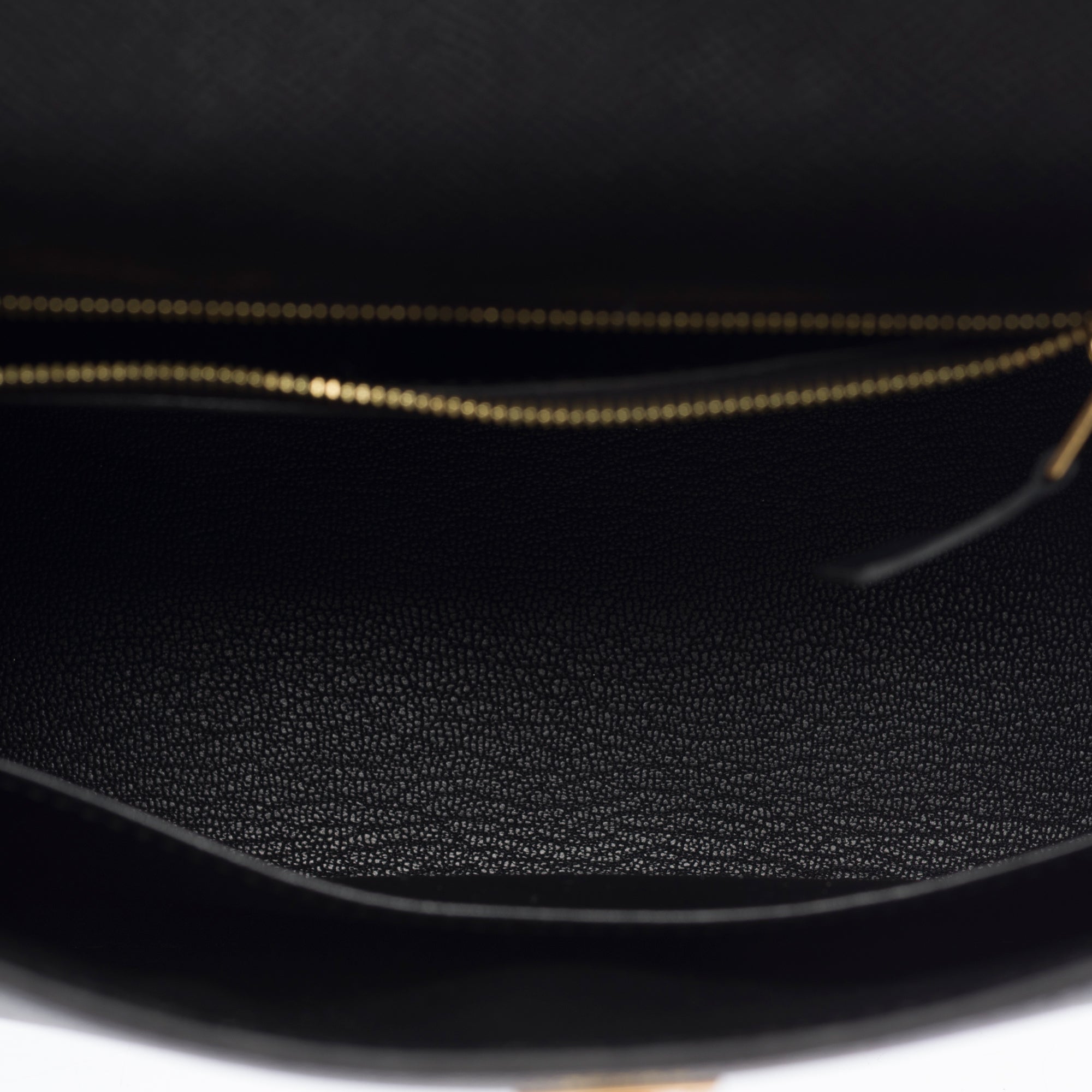 Sac HERMES Kelly 25 en Cuir Noir - 103580