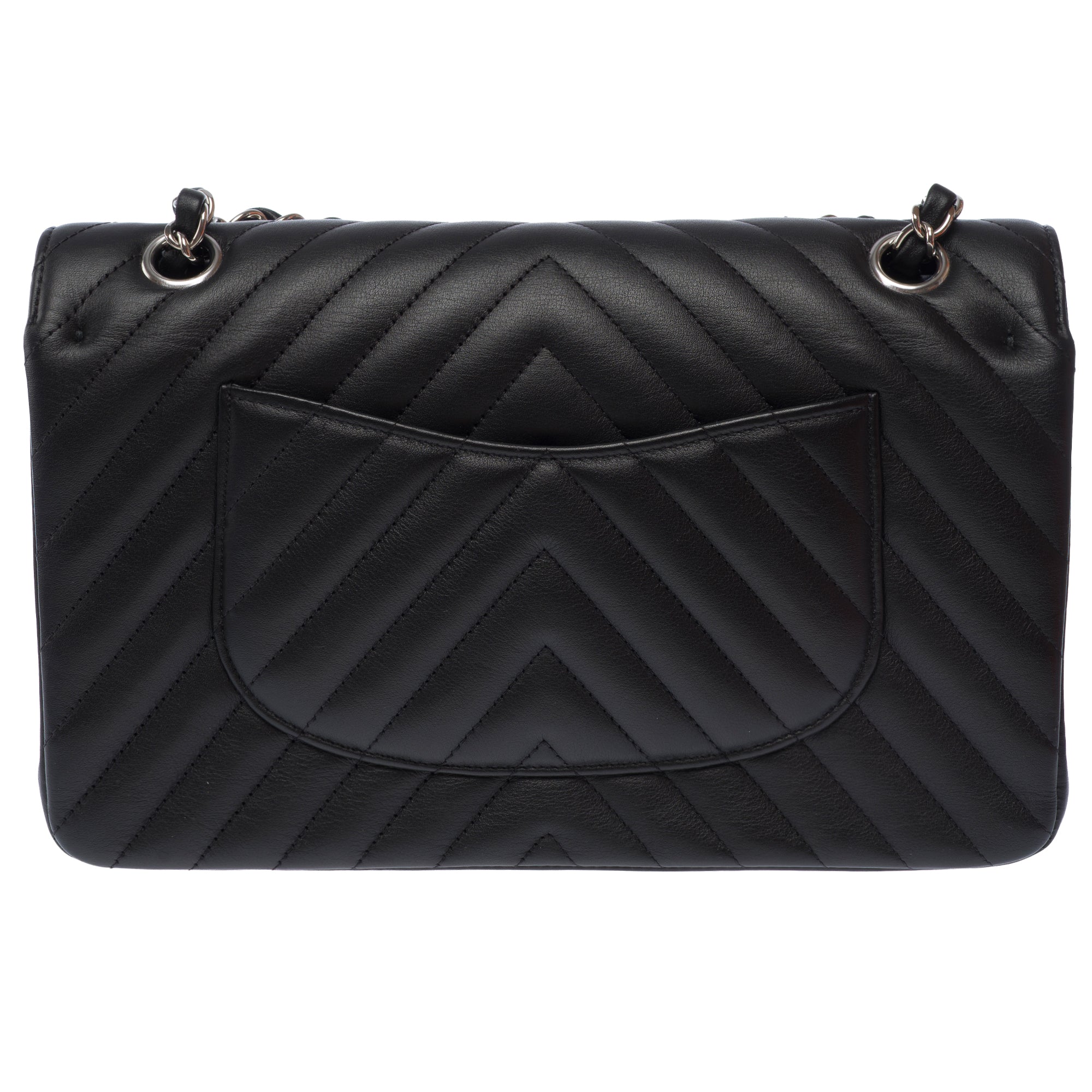 Sac CHANEL Timeless/Classique en Cuir Noir - 103570