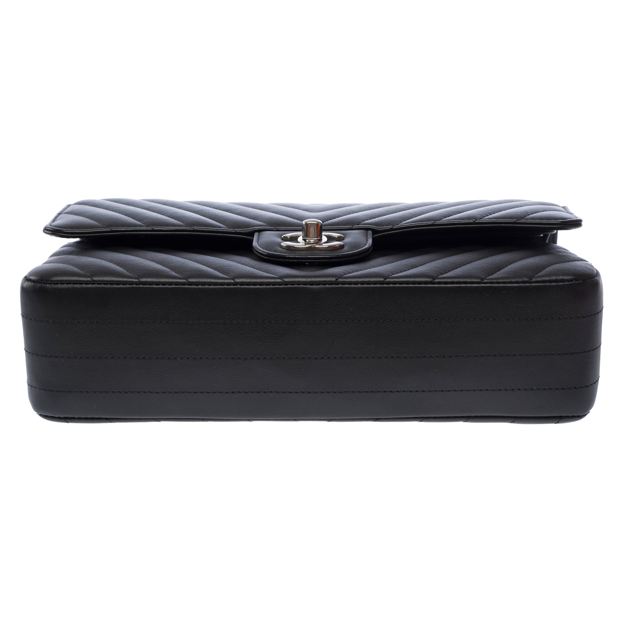 Sac CHANEL Timeless/Classique en Cuir Noir - 103570