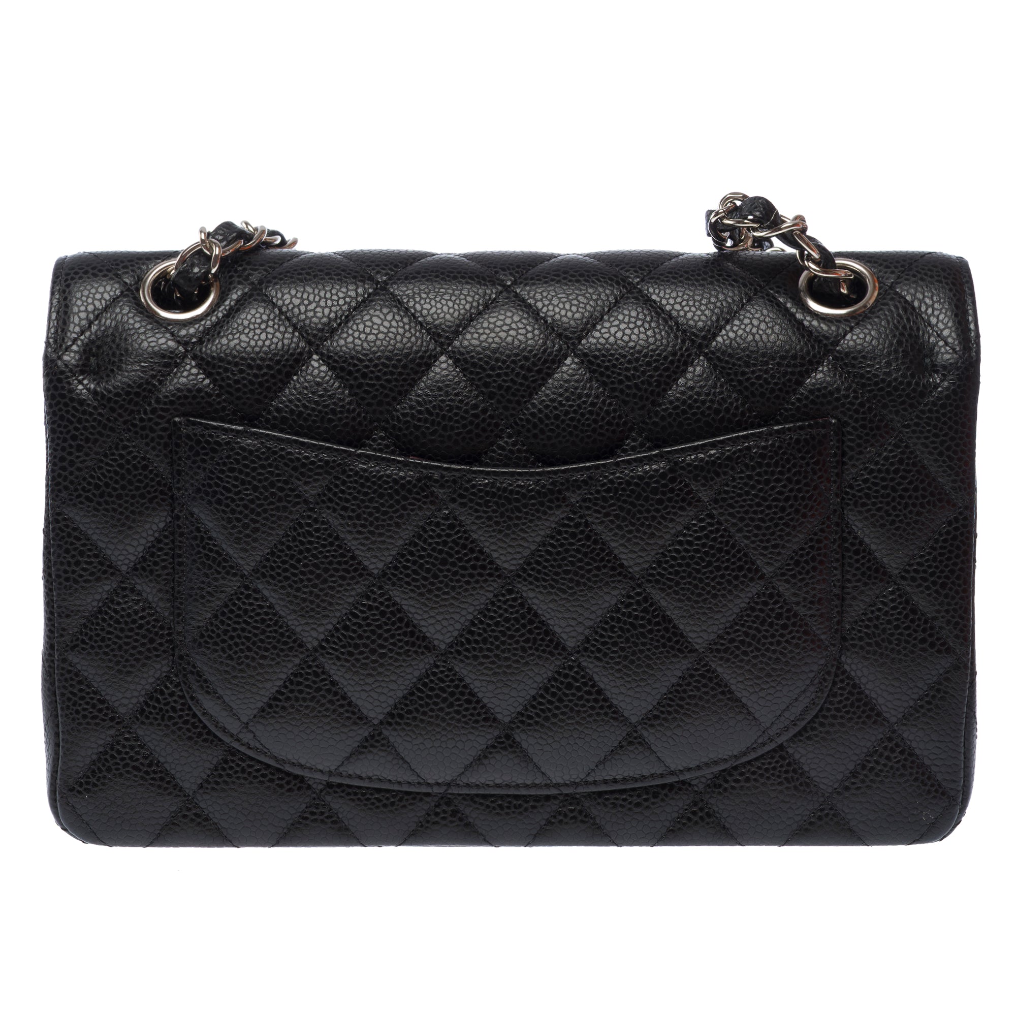 Sac CHANEL Timeless/Classique en Cuir Noir - 103555