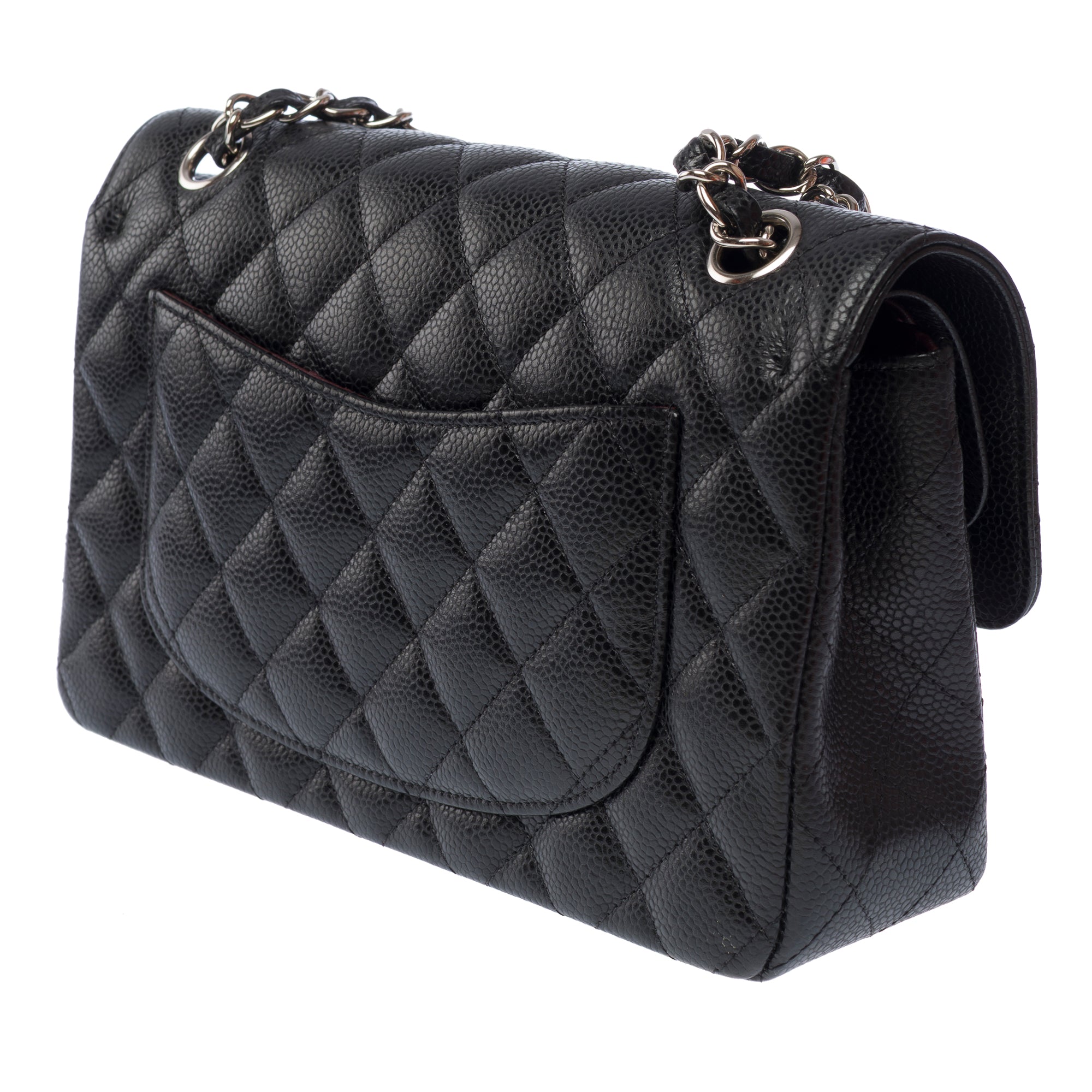 Sac CHANEL Timeless/Classique en Cuir Noir - 103555