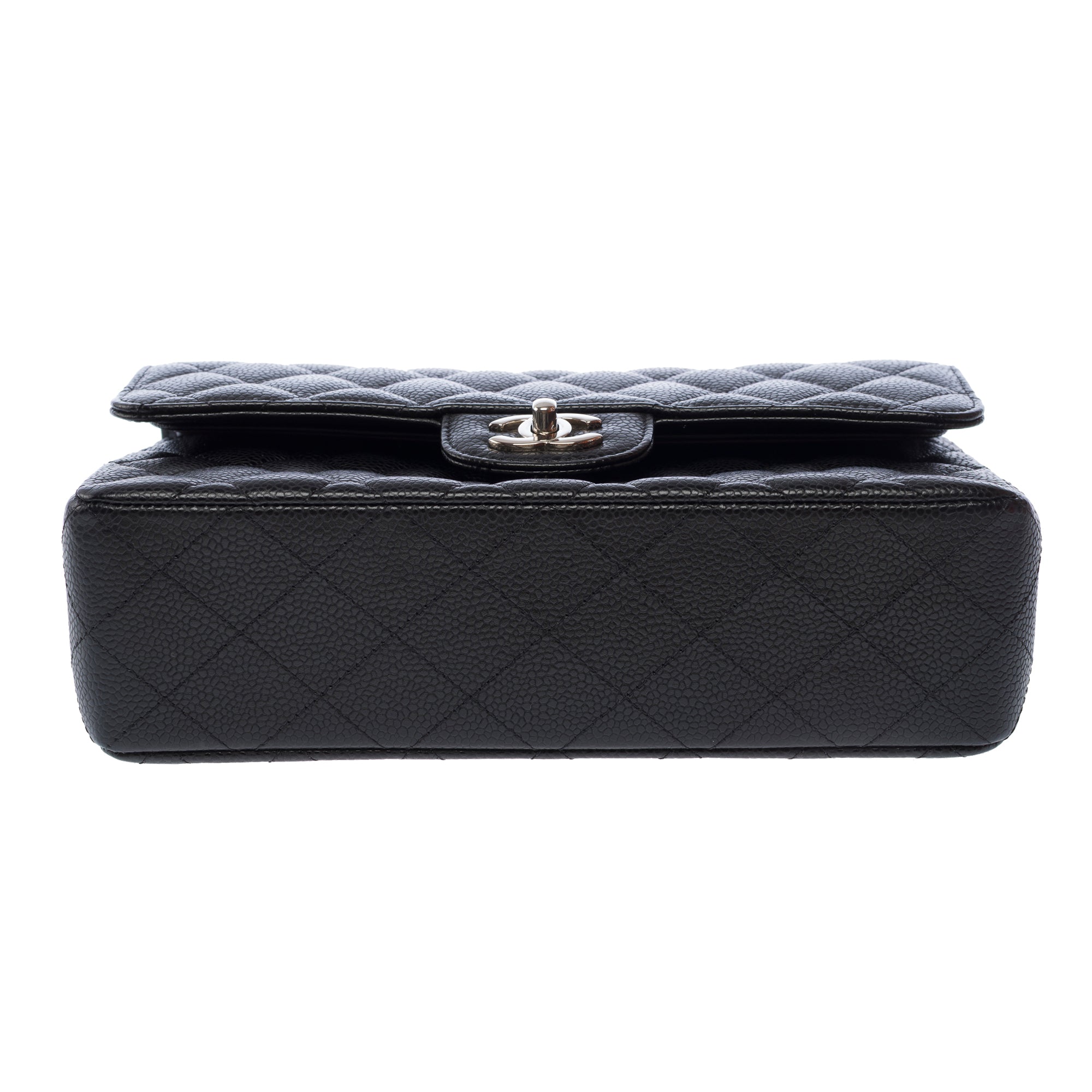 Sac CHANEL Timeless/Classique en Cuir Noir - 103555