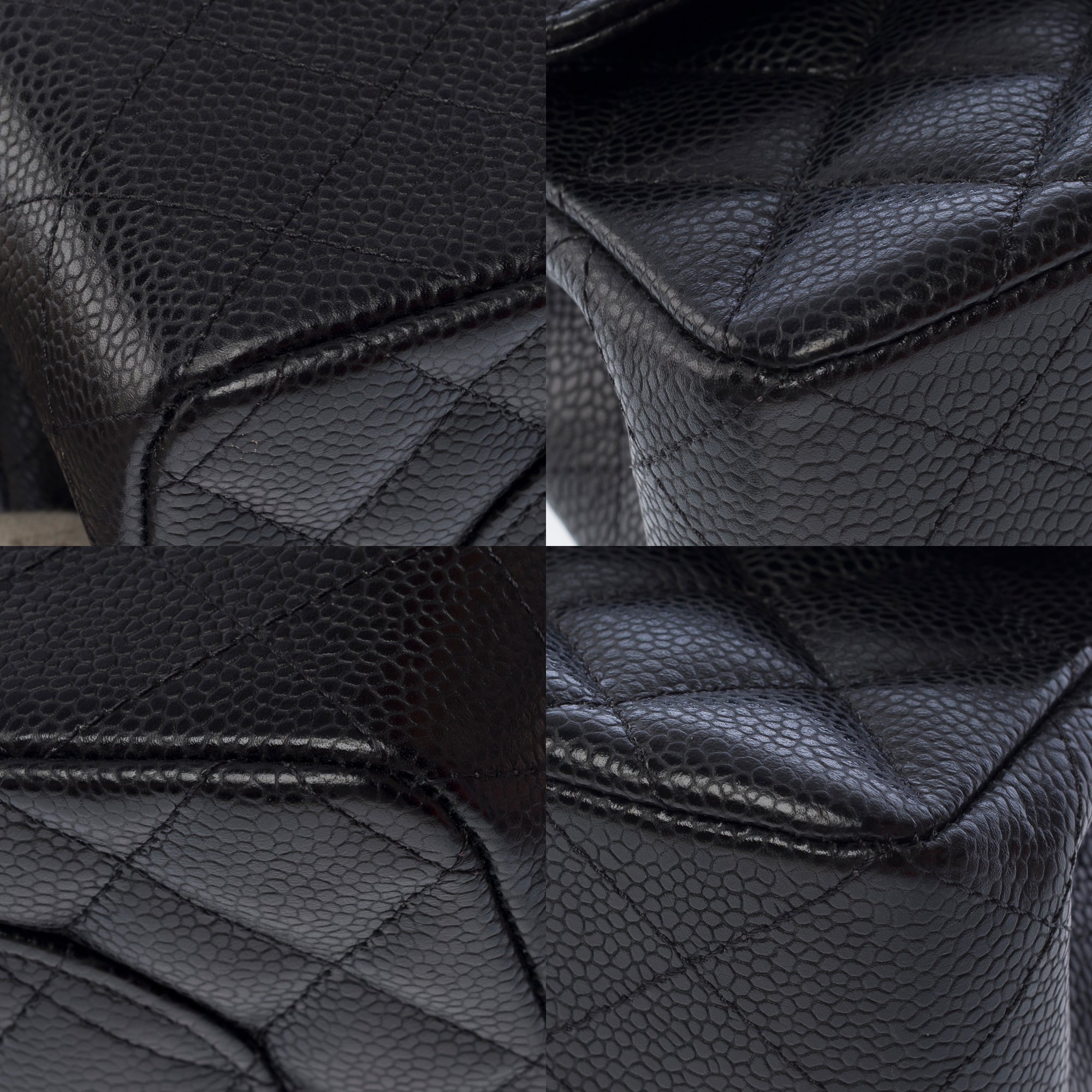 Sac CHANEL Timeless/Classique en Cuir Noir - 103555