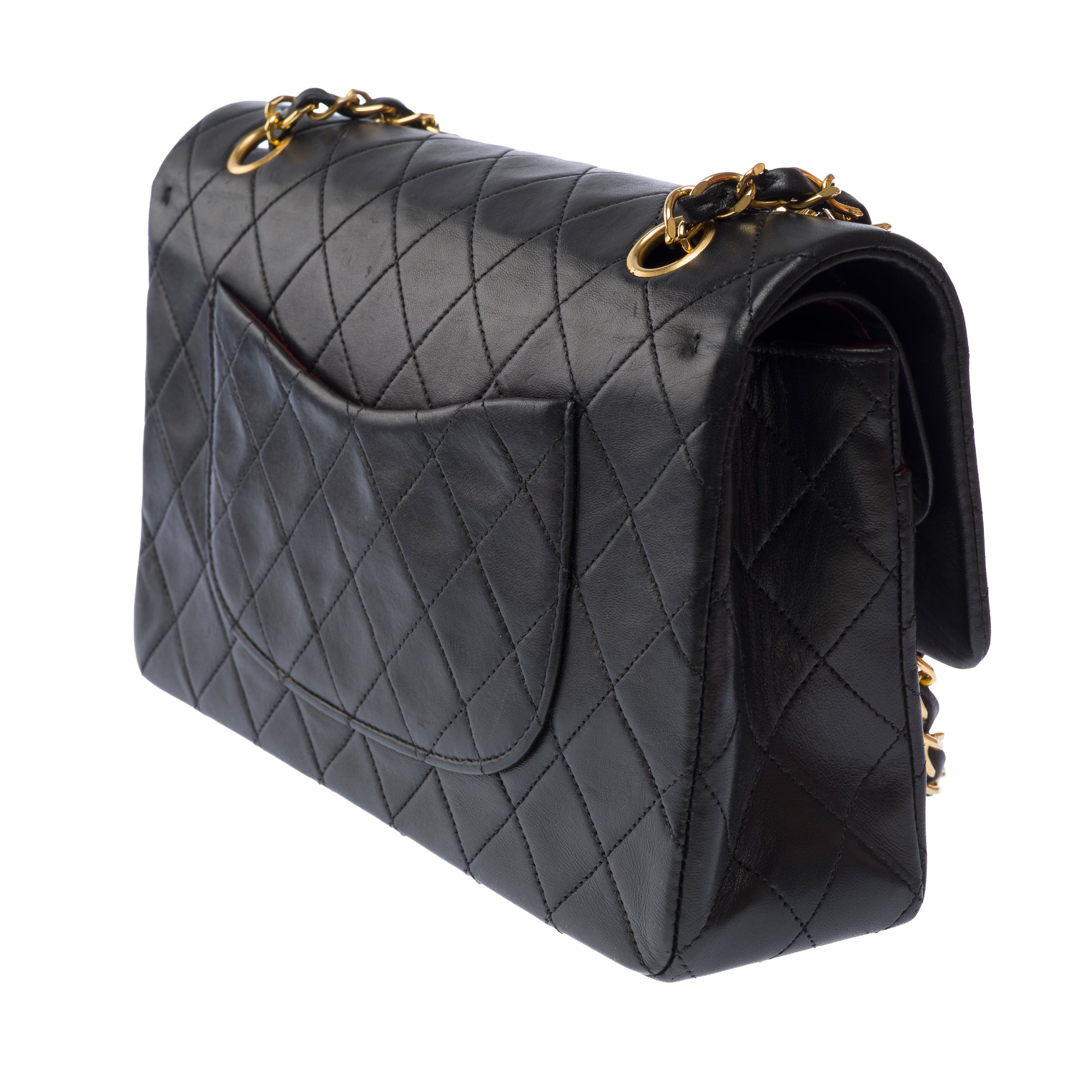 Sac CHANEL Timeless/Classique en Cuir Noir - 103571