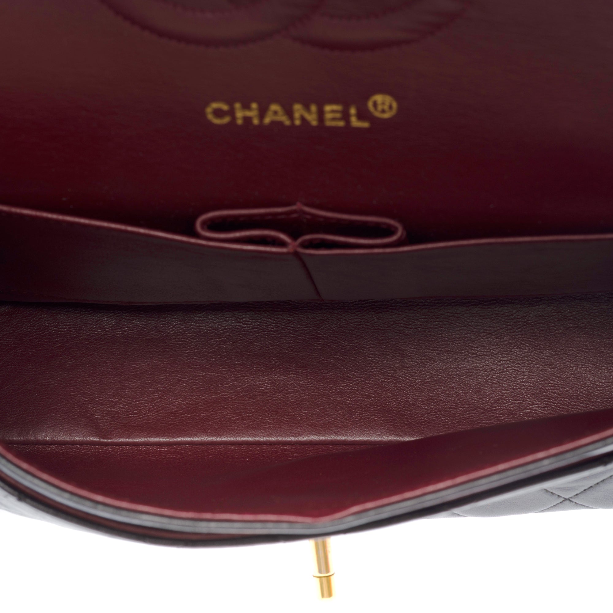 Sac CHANEL Timeless/Classique en Cuir Noir - 103571