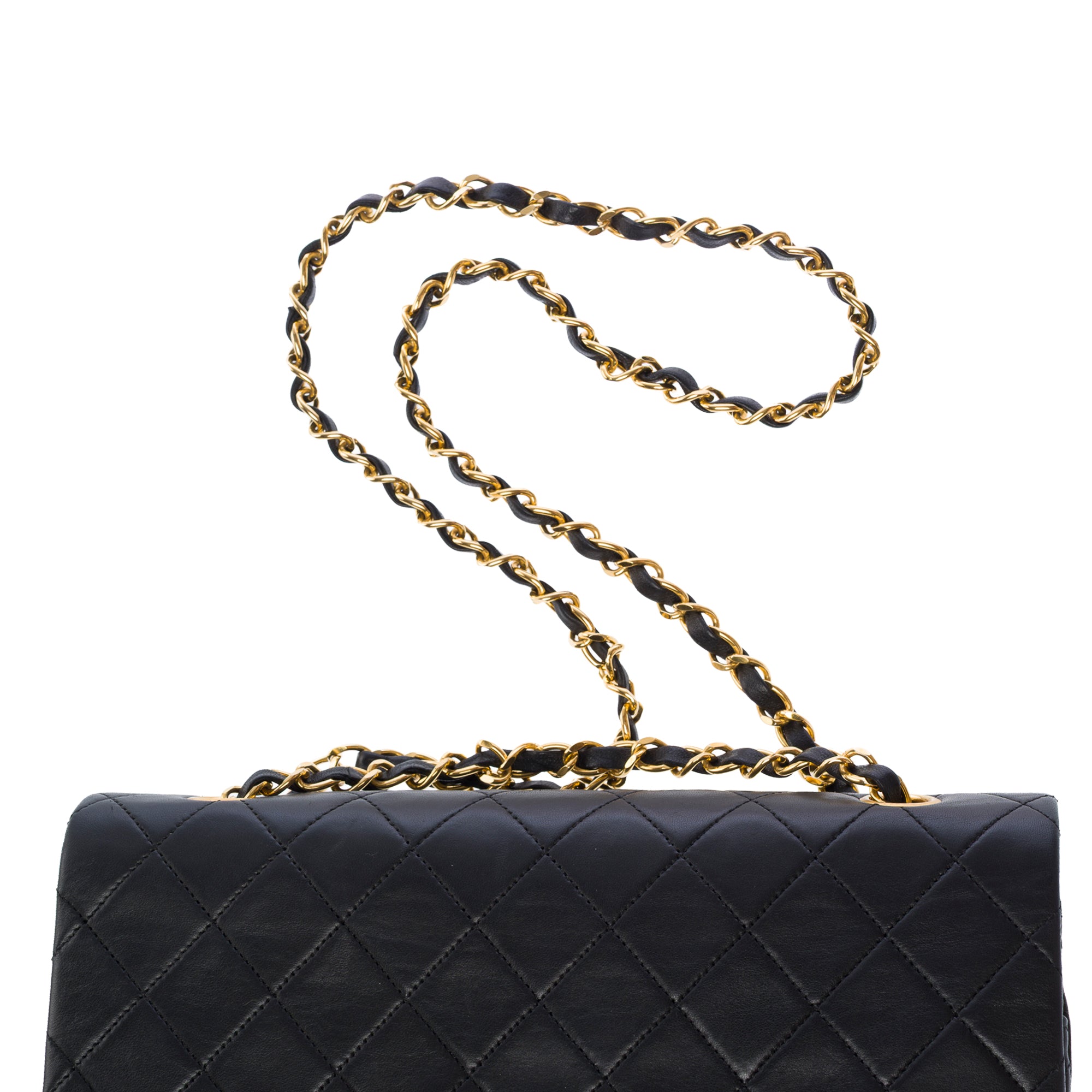 Sac CHANEL Timeless/Classique en Cuir Noir - 103571