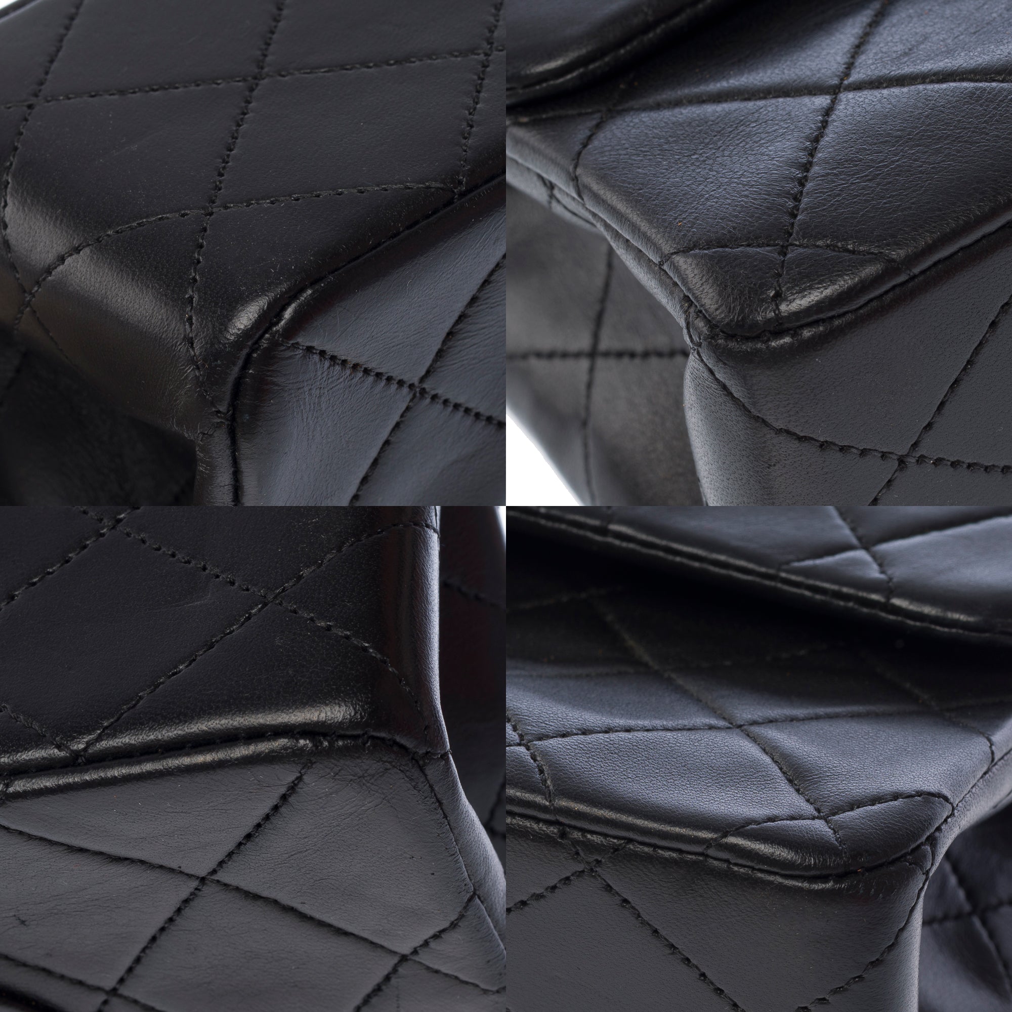 Sac CHANEL Timeless/Classique en Cuir Noir - 103571