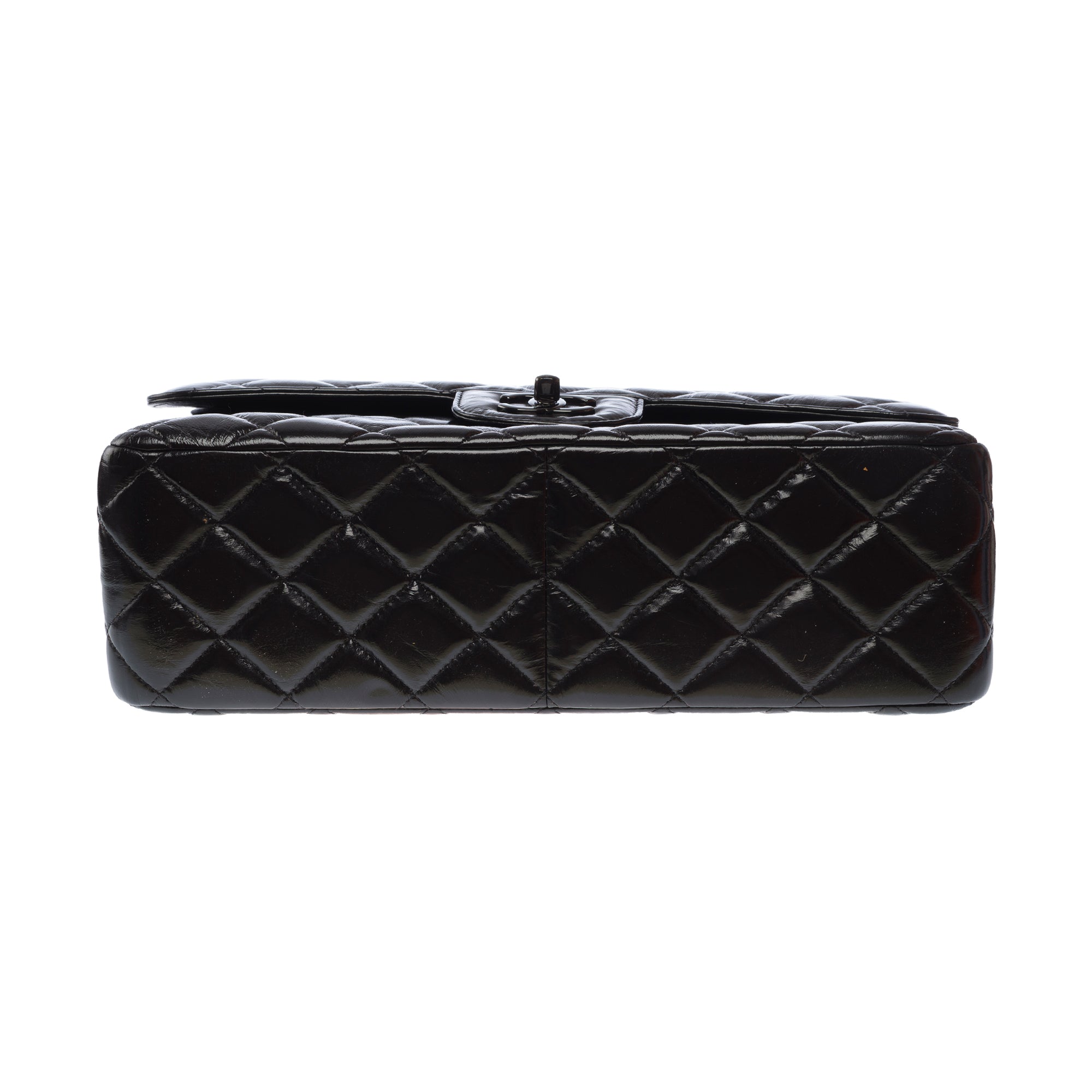 Sac CHANEL Timeless/Classique en Cuir Noir - 103536
