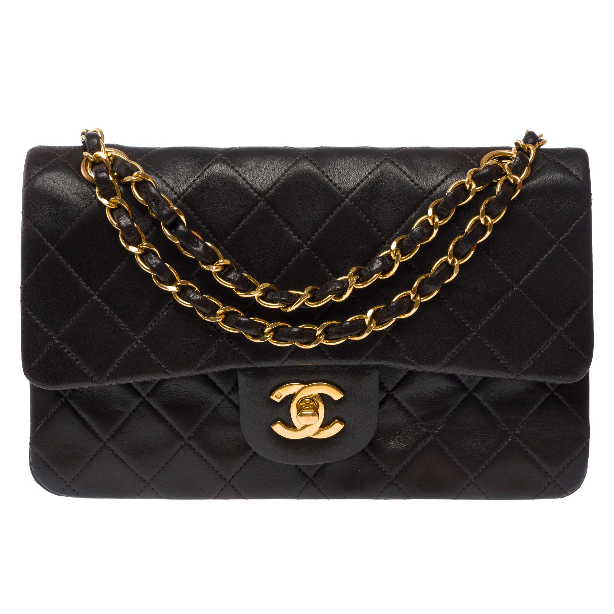 Sac CHANEL Timeless/Classique en Cuir Noir - 103567