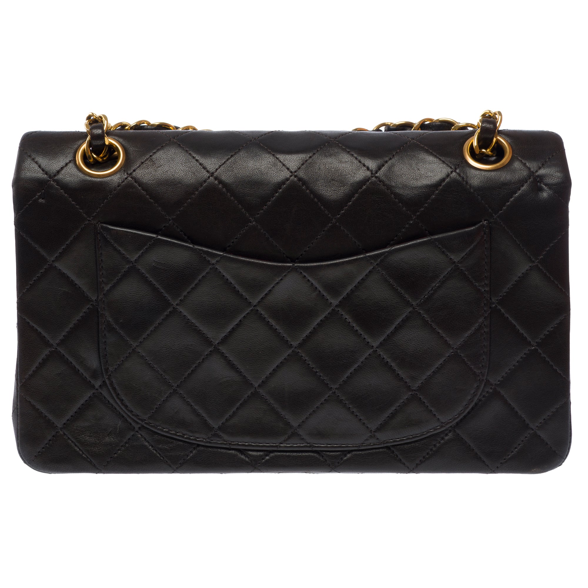 Sac CHANEL Timeless/Classique en Cuir Noir - 103567