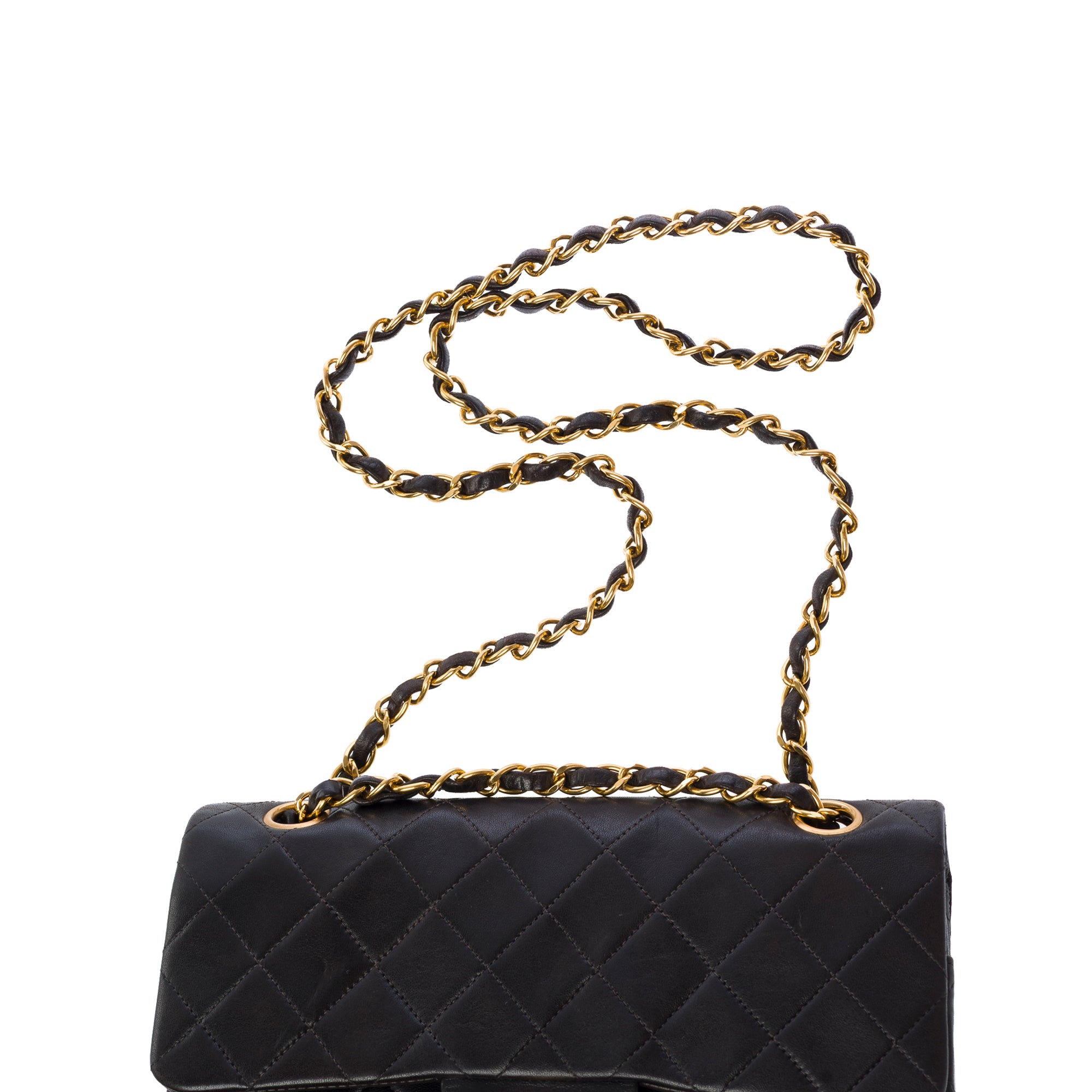 Sac CHANEL Timeless/Classique en Cuir Noir - 103567