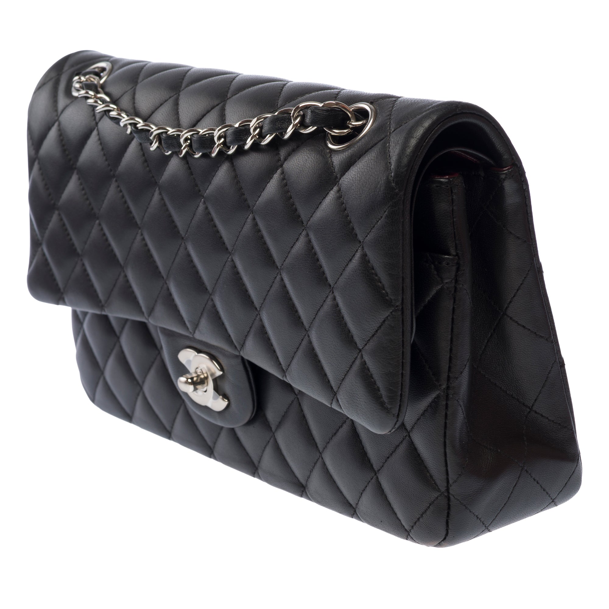 Sac CHANEL Timeless/Classique en Cuir Noir - 103586