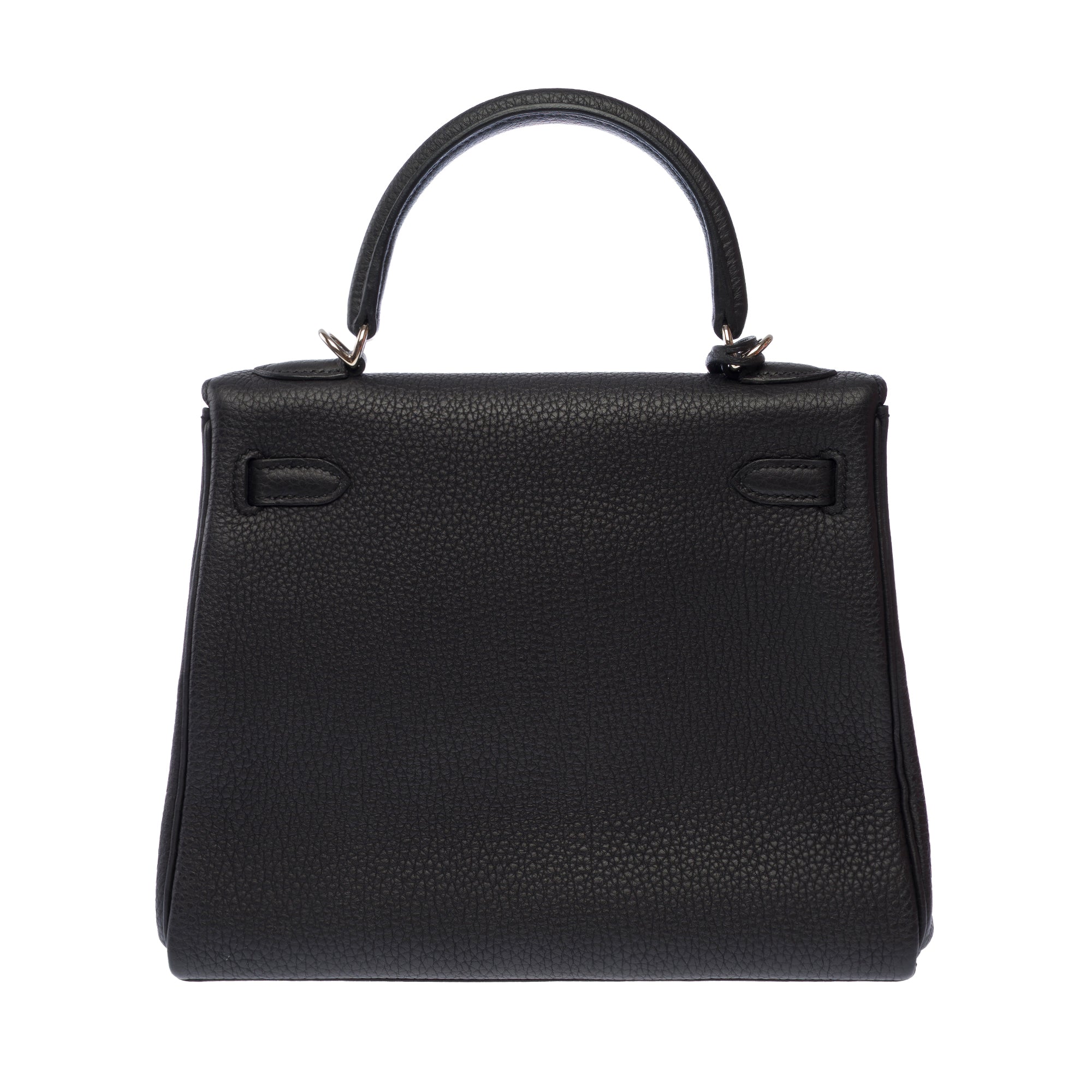 Sac HERMES Kelly 25 en Cuir Noir - 103590