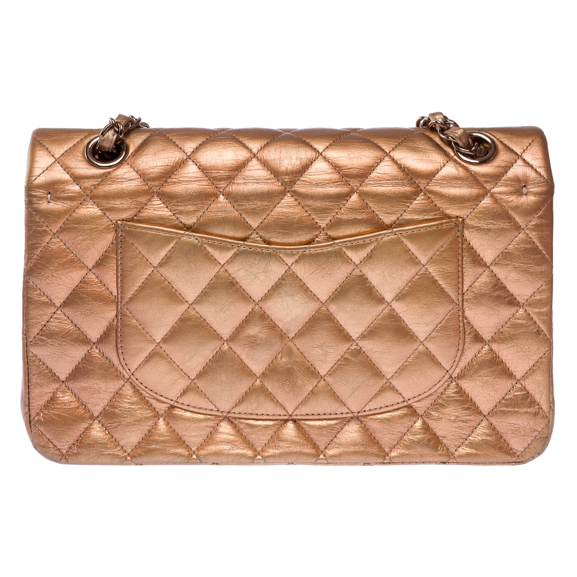 Sac CHANEL Timeless/Classique en Cuir Marron - 103572