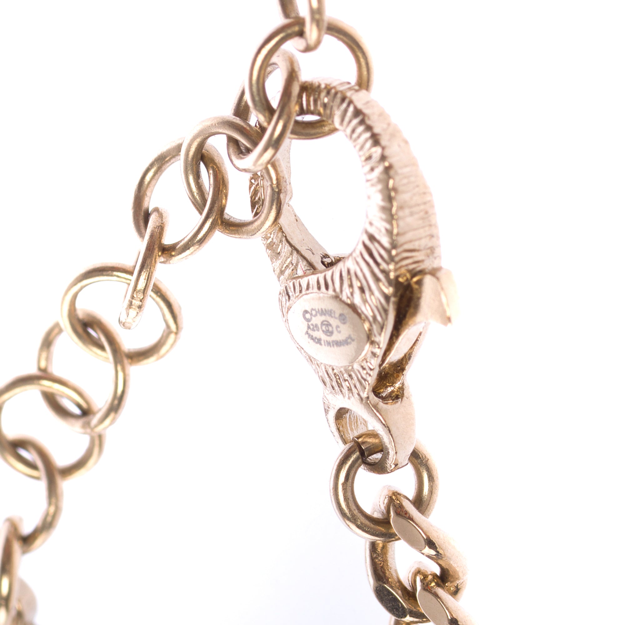 Bijoux CHANEL CC en Métal Doré - 103594
