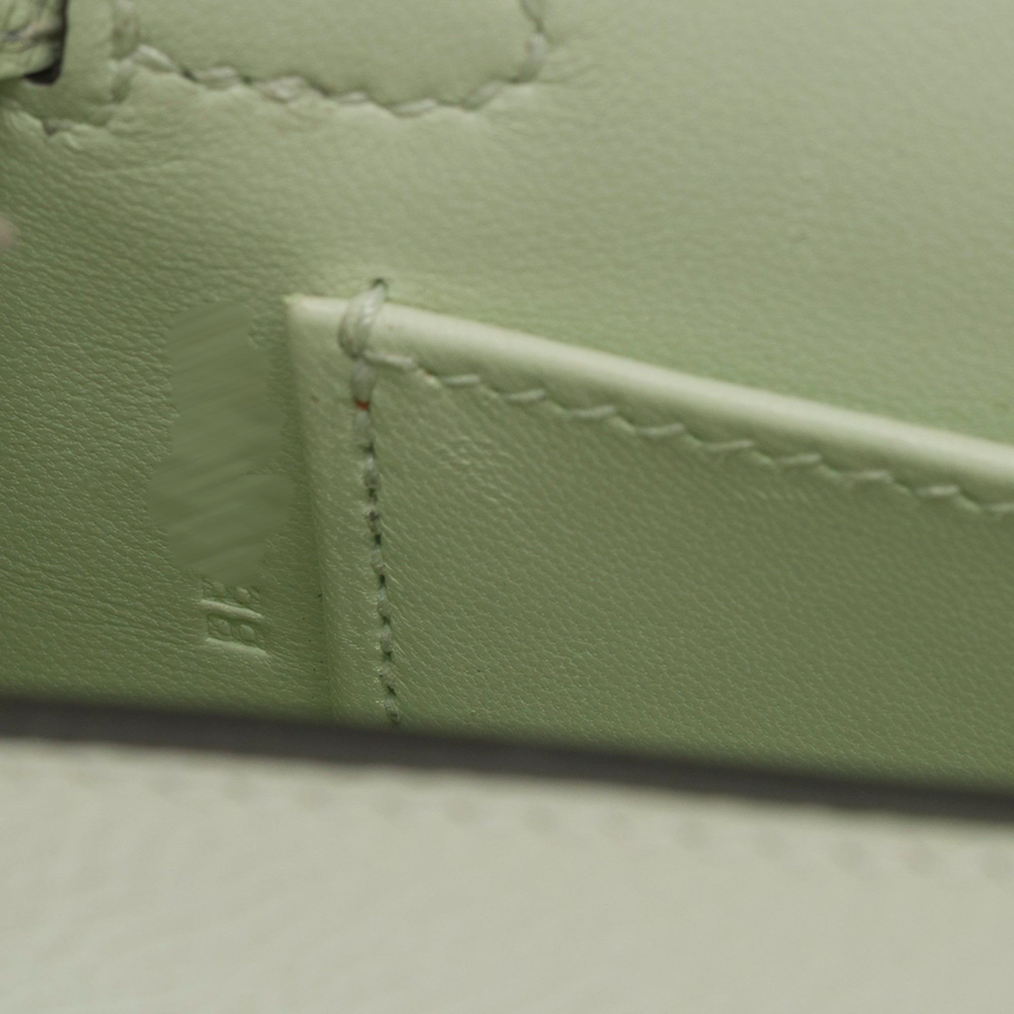 Sac HERMES Kelly Mini en Cuir Vert - 103620